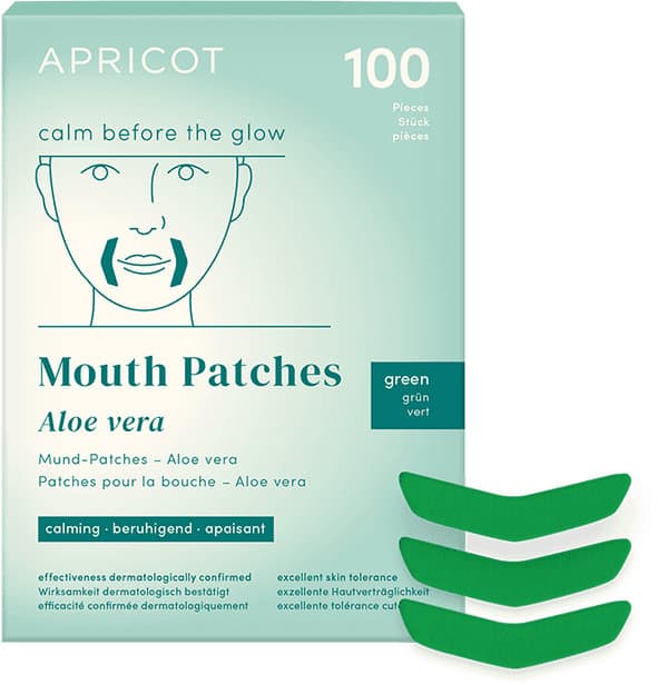 APRICOT Mund Patches mit Aloe Vera