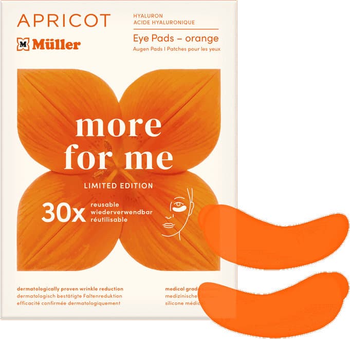 APRICOT Wiederverwendbare Augen Pads mit Hyaluron