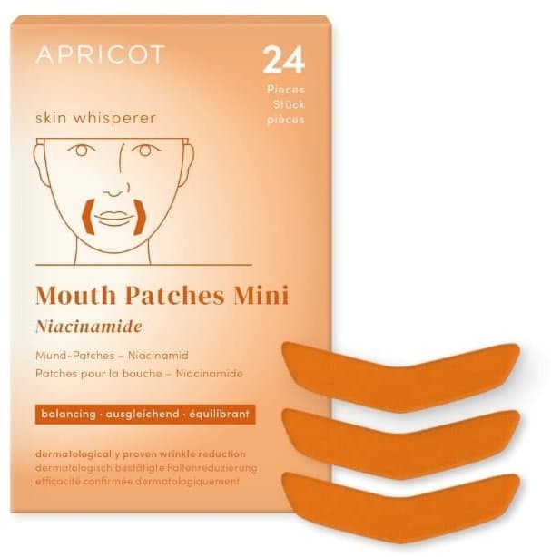 APRICOT Mund Patches mit Niacinamide Mini