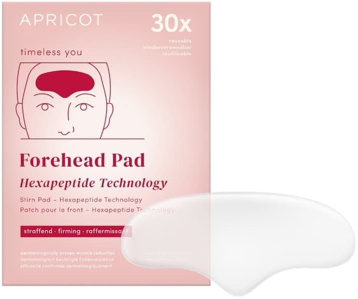 APRICOT Wiederverwendbares Stirn Pad mit Hexapeptid Technologie