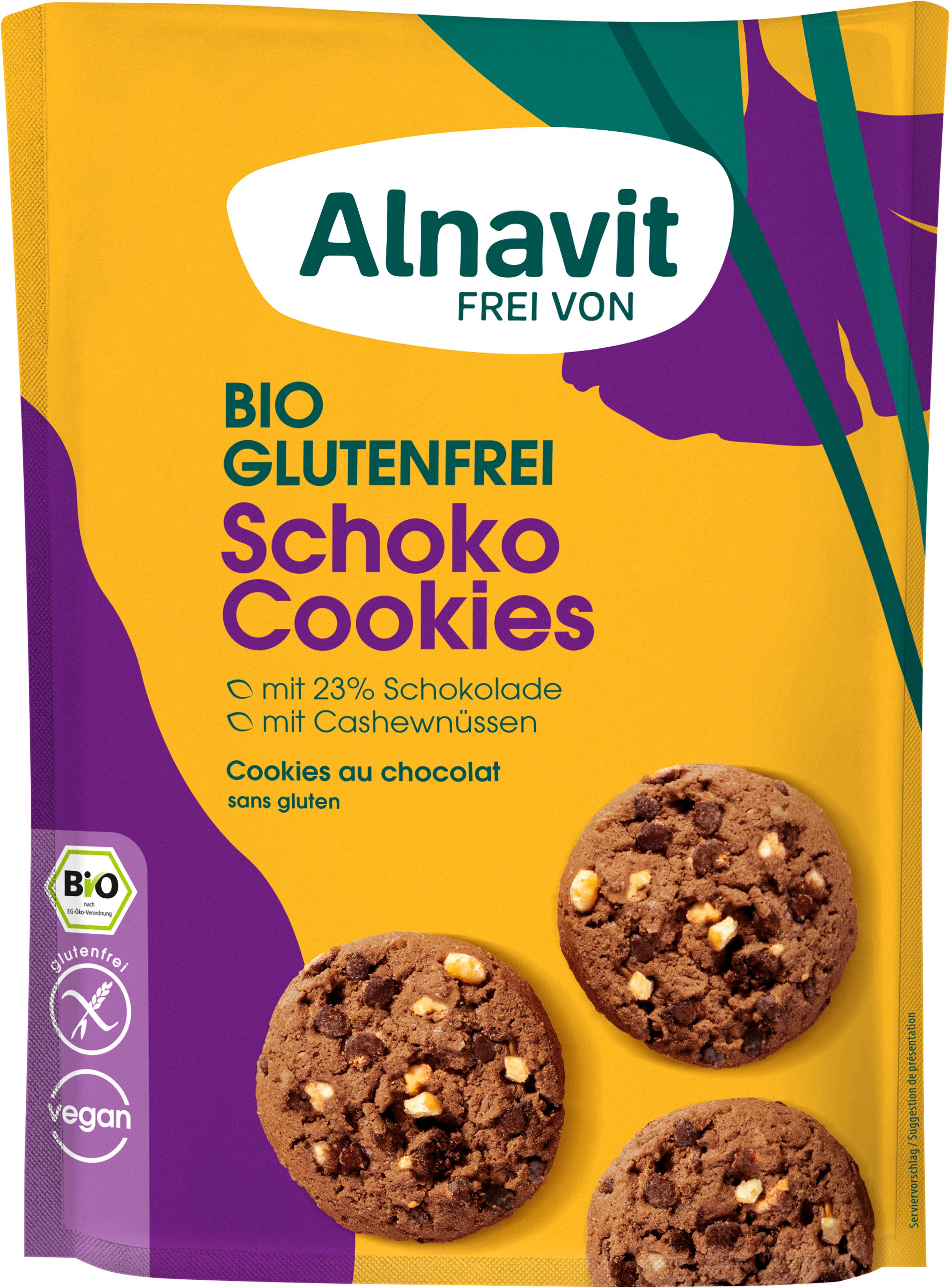 Alnavit Bio Schoko Cookies glutenfrei