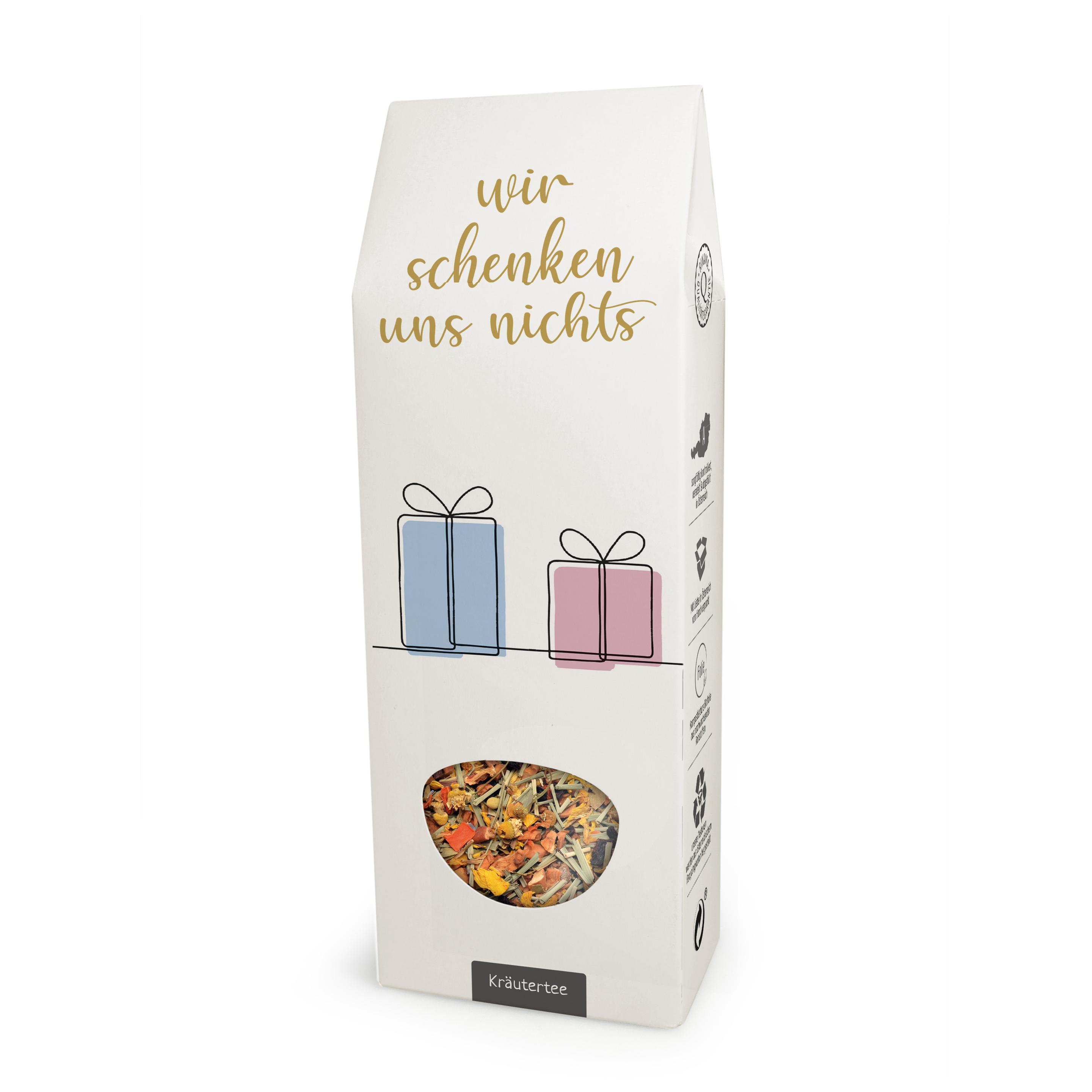 HOME by Berner Teebox Energie Trunk Wir schenken uns nichts