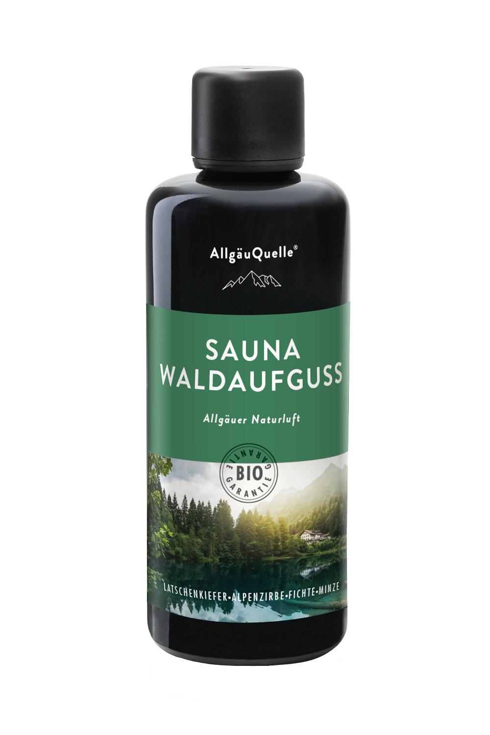 AllgäuQuelle Sauna Waldaufguss Allgäuer Naturluft