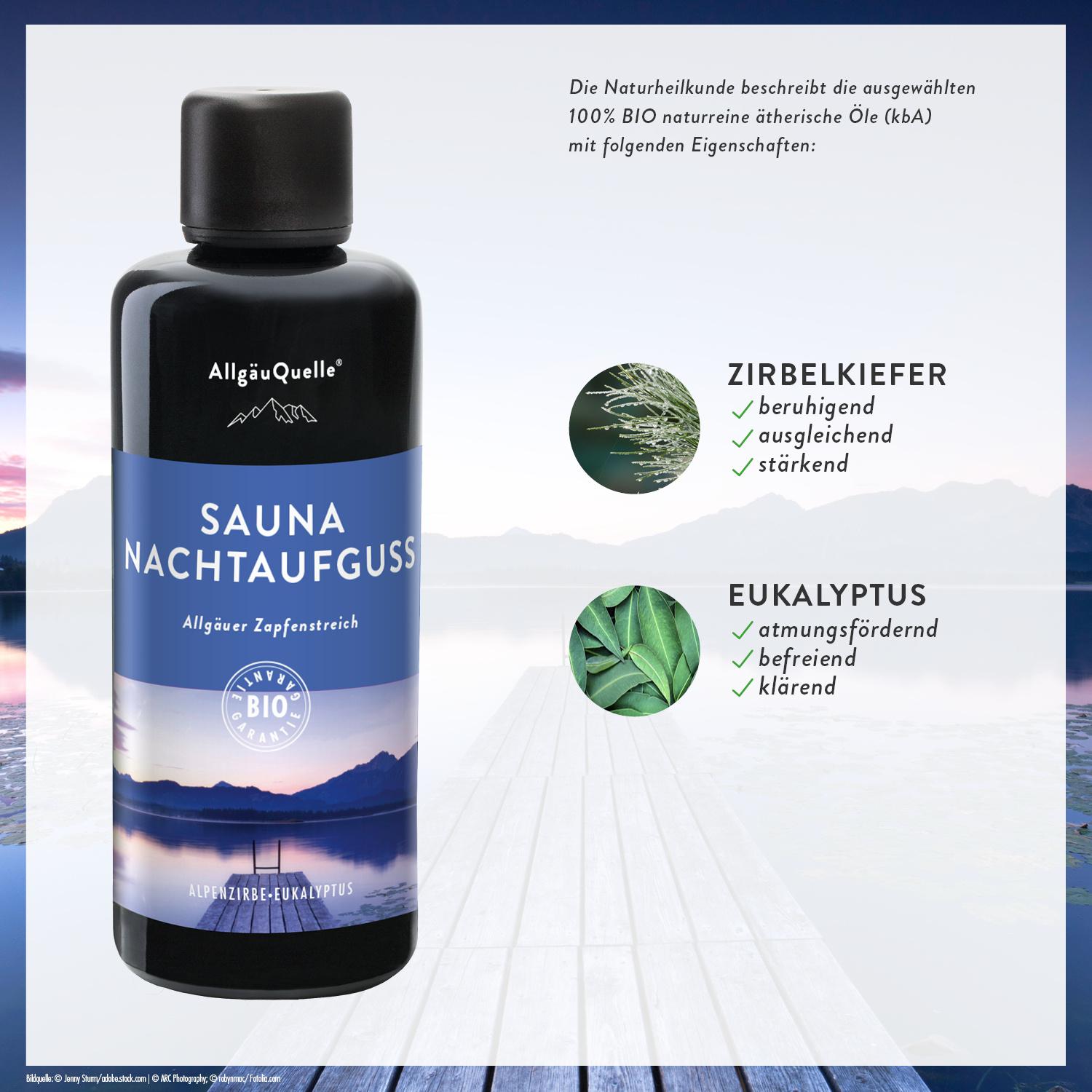 Produktbild AllgäuQuelle Sauna Nachtaufguss Allgäuer Zapfenstreich 2 von 4