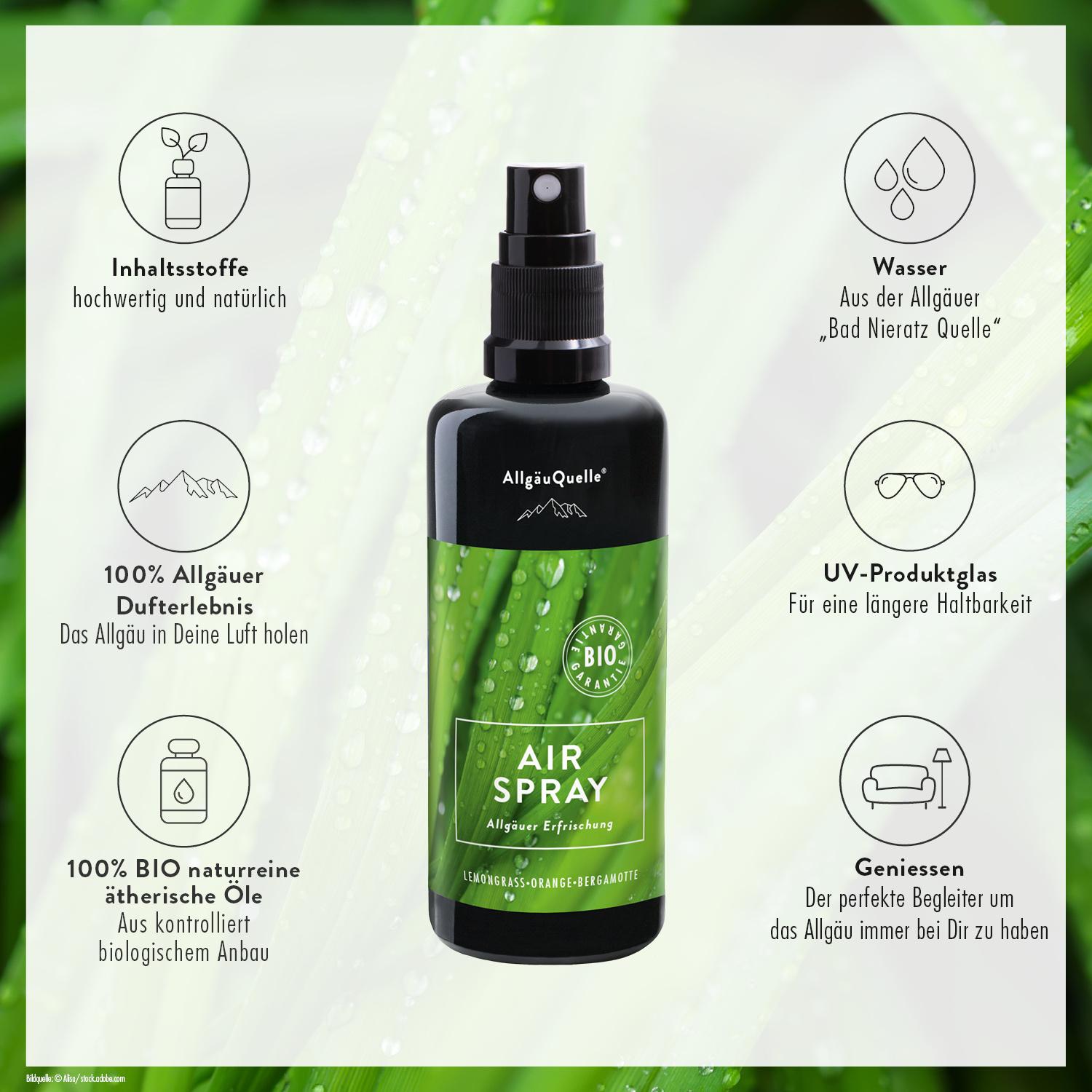 Produktbild AllgäuQuelle AirSpray Allgäuer Erfrischung 4 von 4