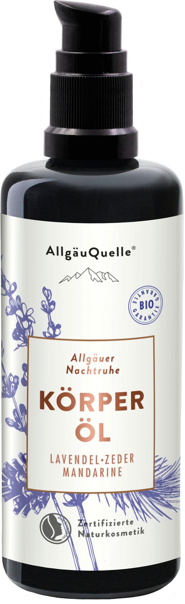 AllgäuQuelle Körperöl Allgäuer Nachtruhe