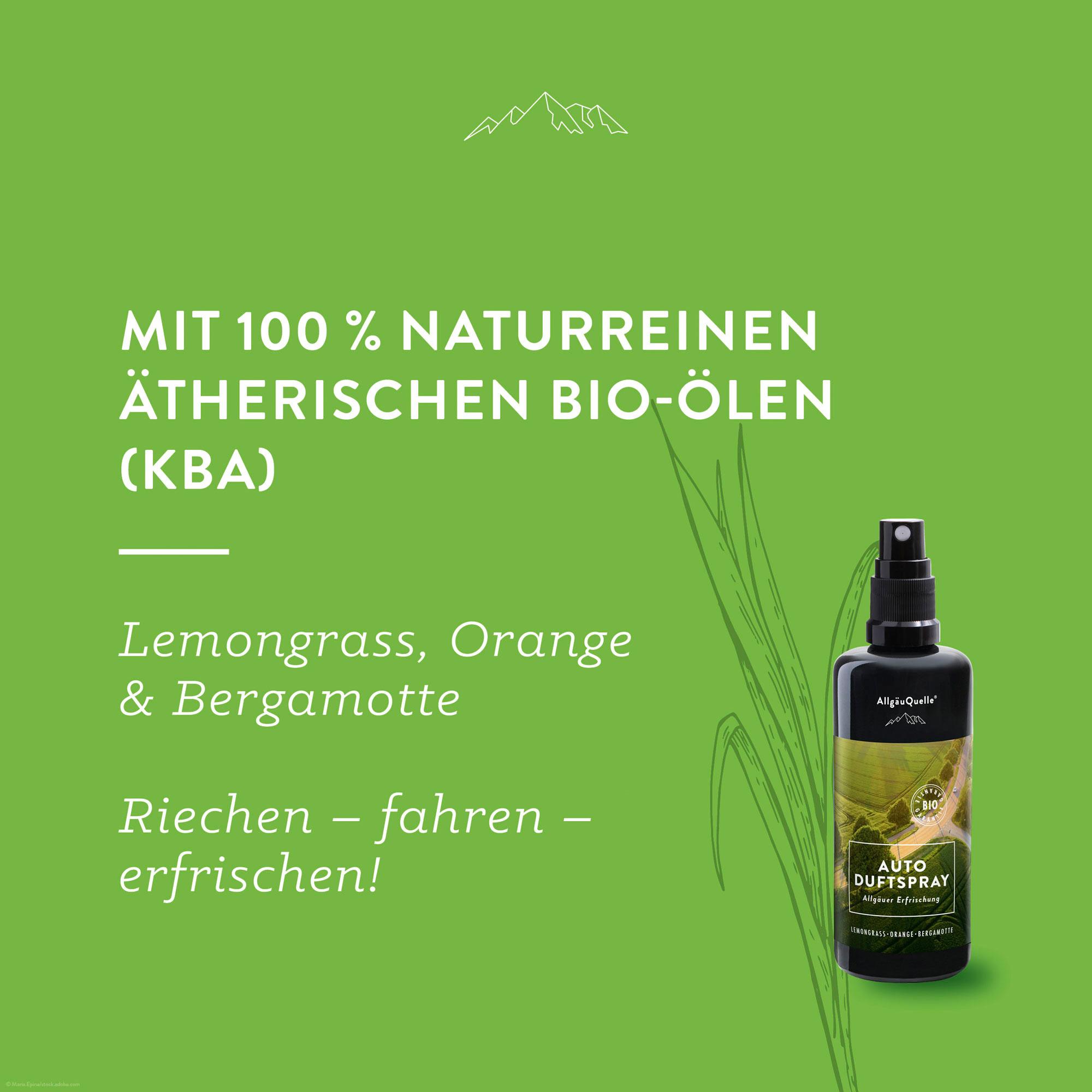 Produktbild AllgäuQuelle Auto Duftspray  Allgäuer Erfrischung 4 von 5