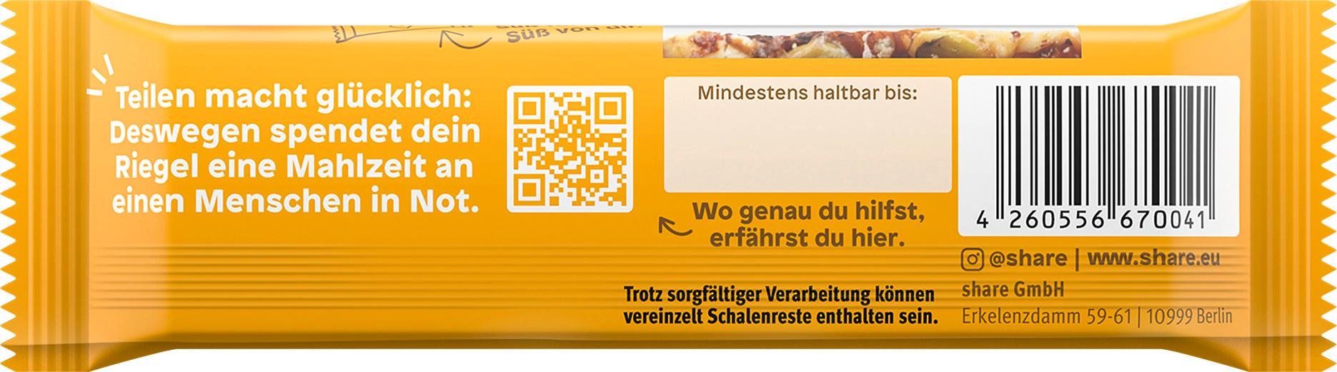 Produktbild share Bio Nussriegel Honig&Mandel 2 von 3