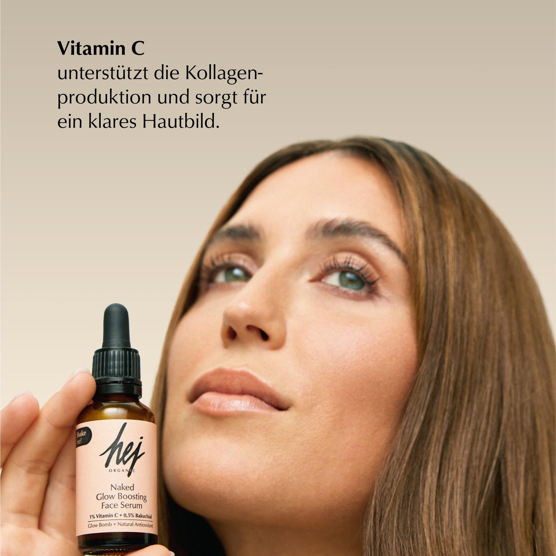 Produktbild HEJ ORGANIC Serum Gesicht Glow Boosting Naked 7 von 8