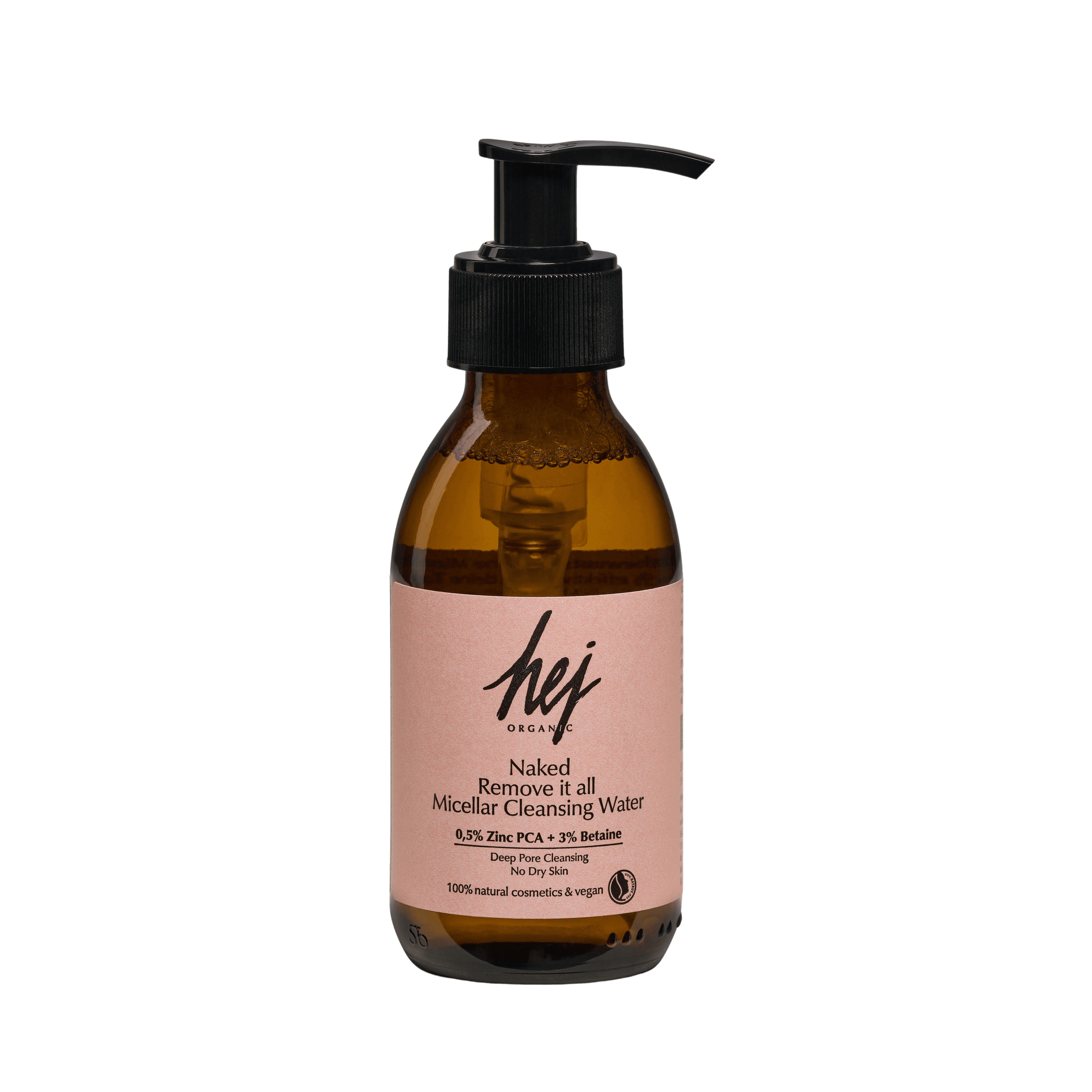 HEJ ORGANIC Reinigungswasser Mizellen Remove It All Naked