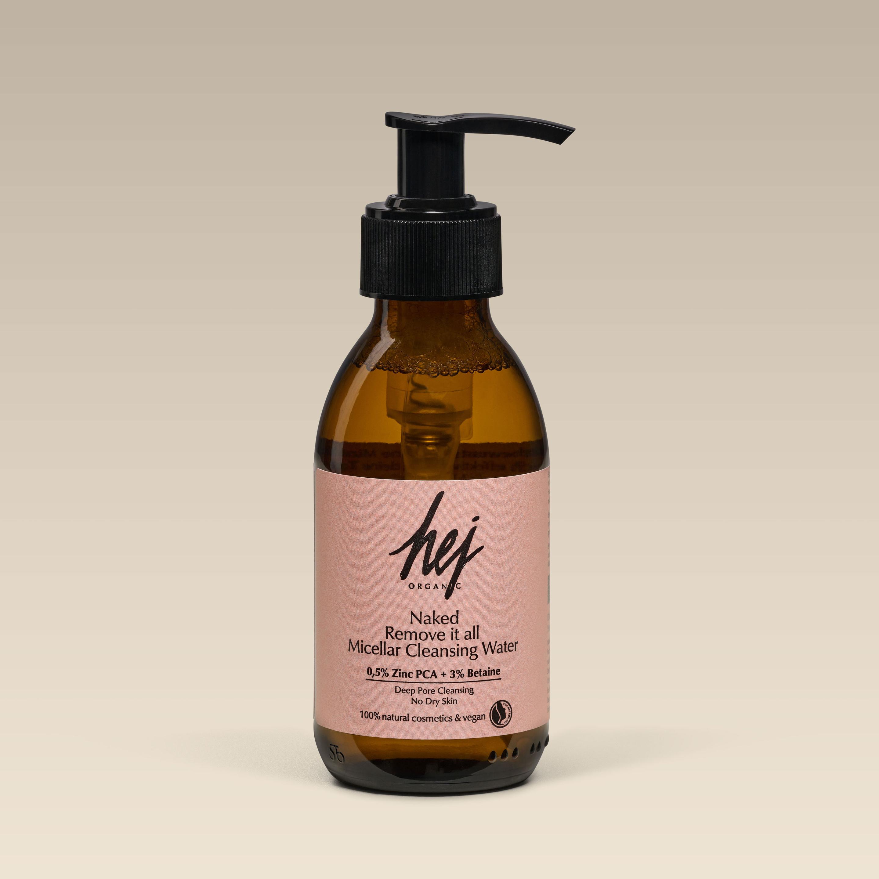 Produktbild HEJ ORGANIC Reinigungswasser Mizellen Remove It All Naked 2 von 6