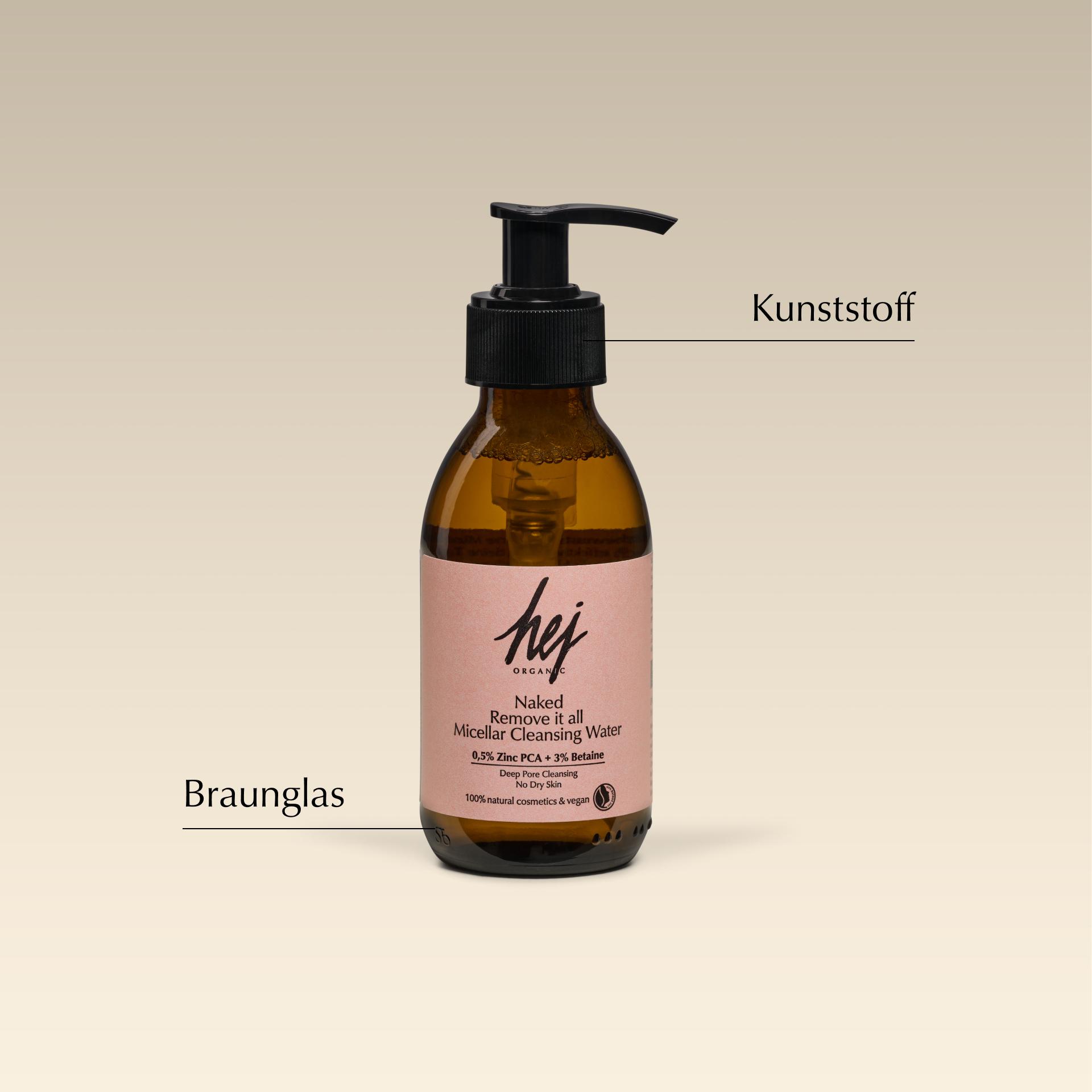 Produktbild HEJ ORGANIC Reinigungswasser Mizellen Remove It All Naked 4 von 6