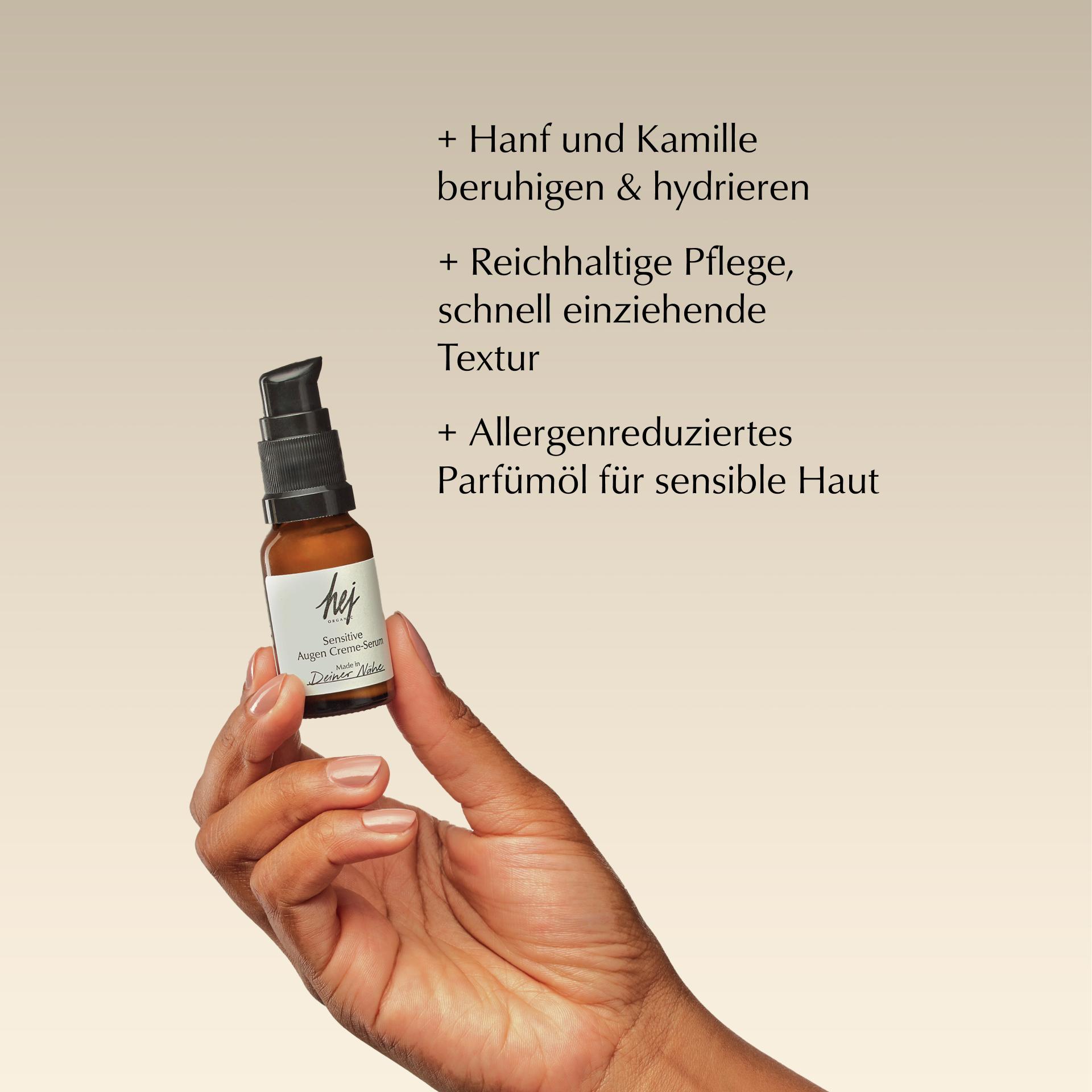 Produktbild HEJ ORGANIC Sensitive Augen Creme-Serum 8 von 8