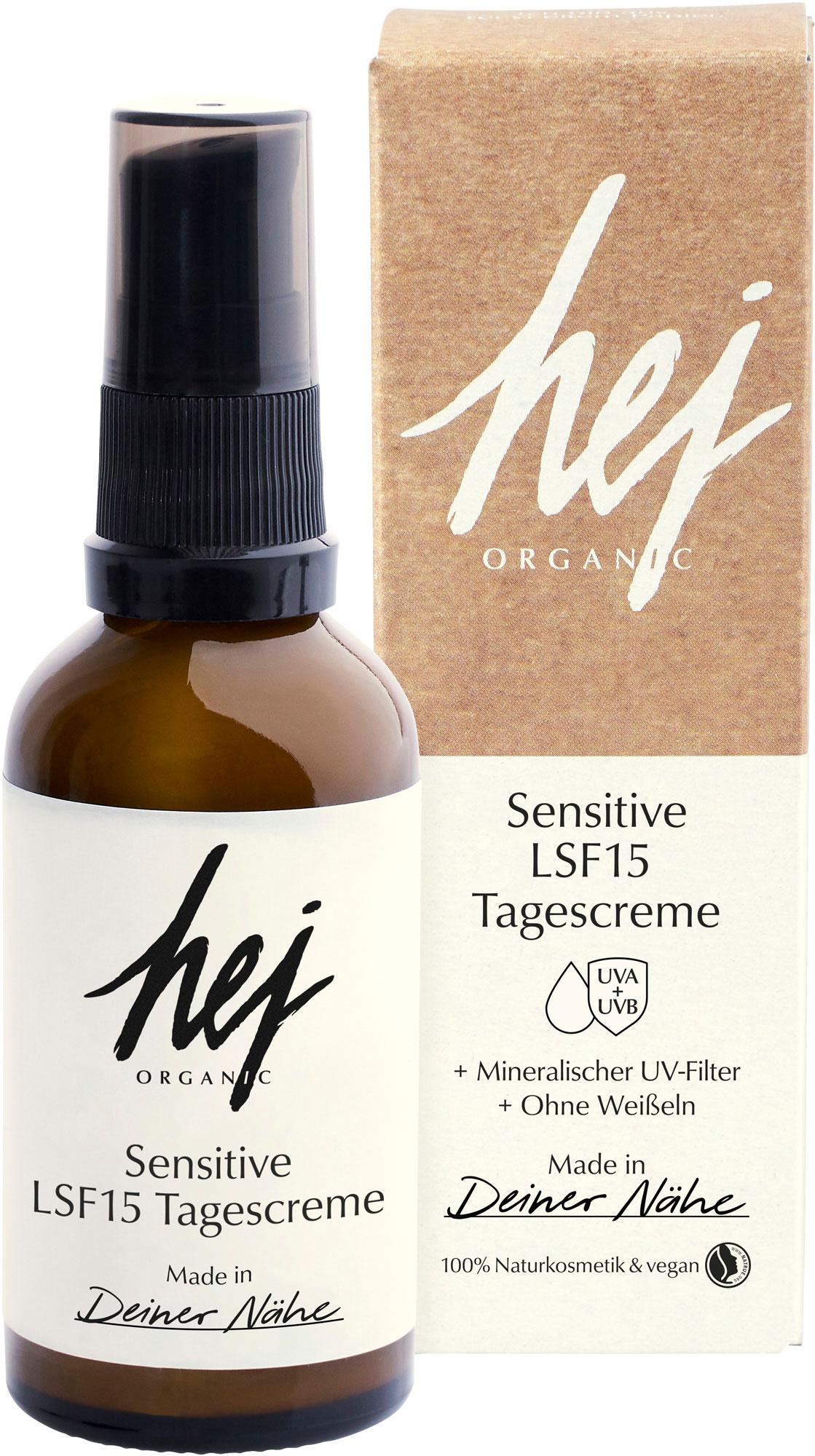 HEJ ORGANIC Sensitive Tagescreme LSF 15