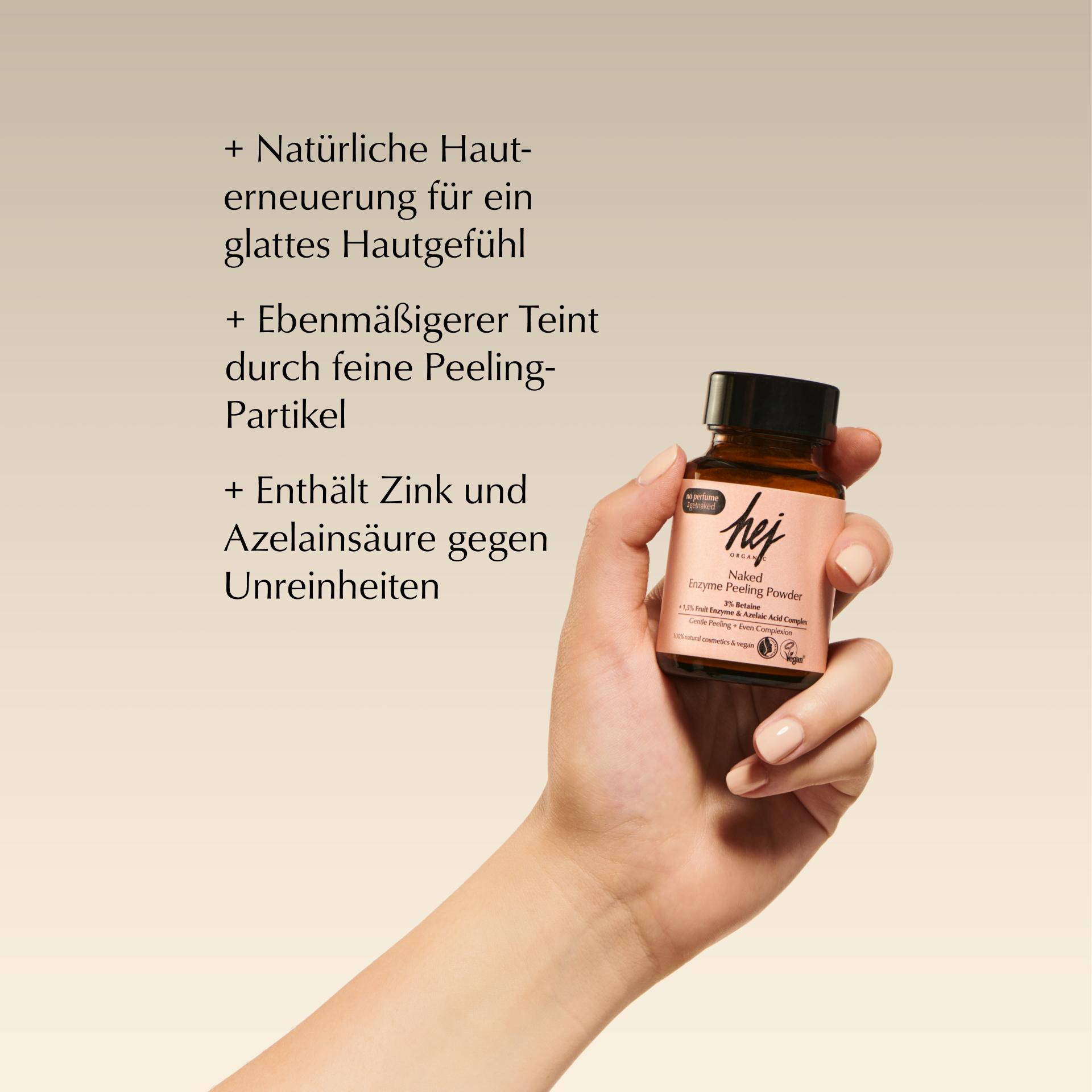 Produktbild HEJ ORGANIC NAKED ENZYME Peeling Powder 7 von 8