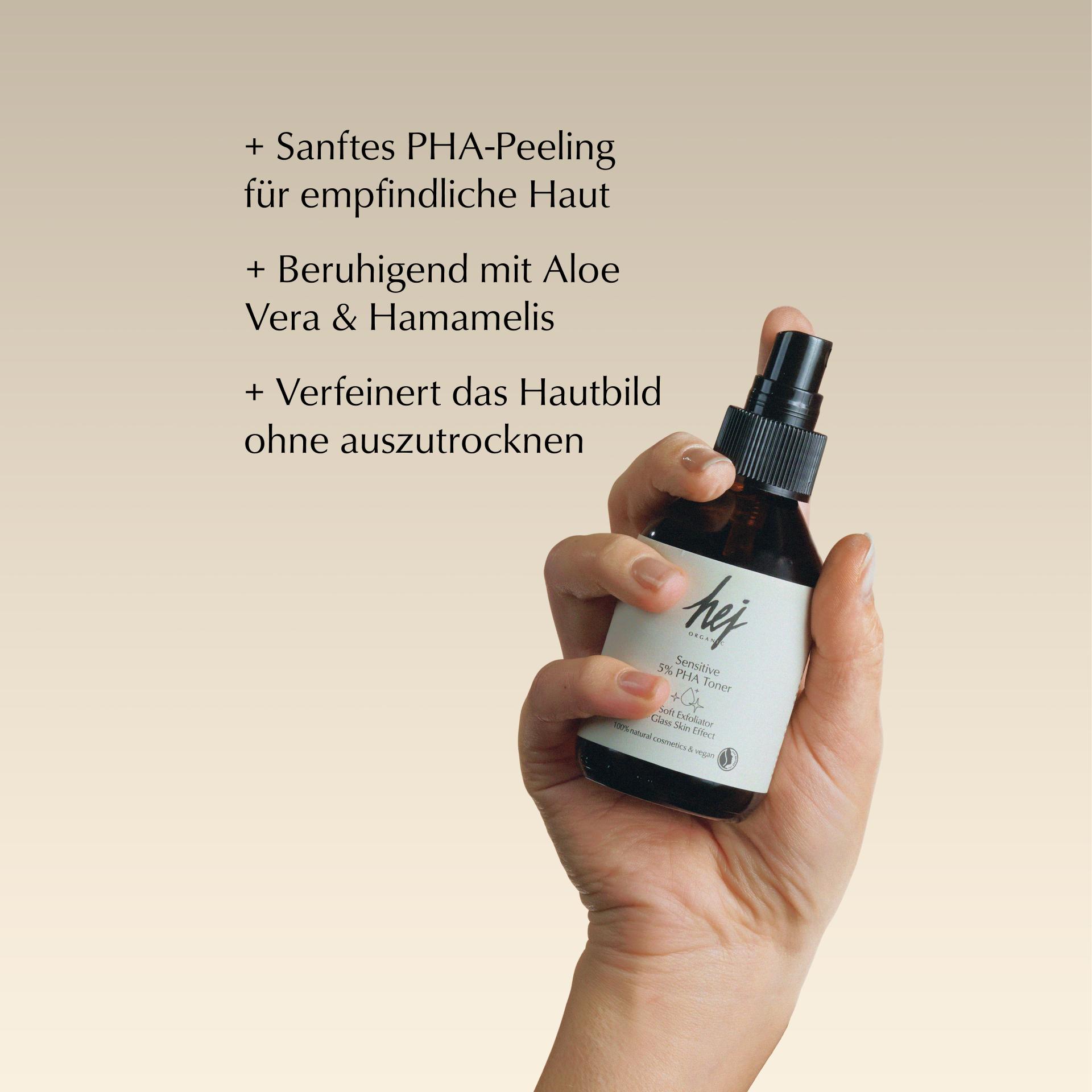 Produktbild HEJ ORGANIC Sensitive PHA Face Toner 7 von 7