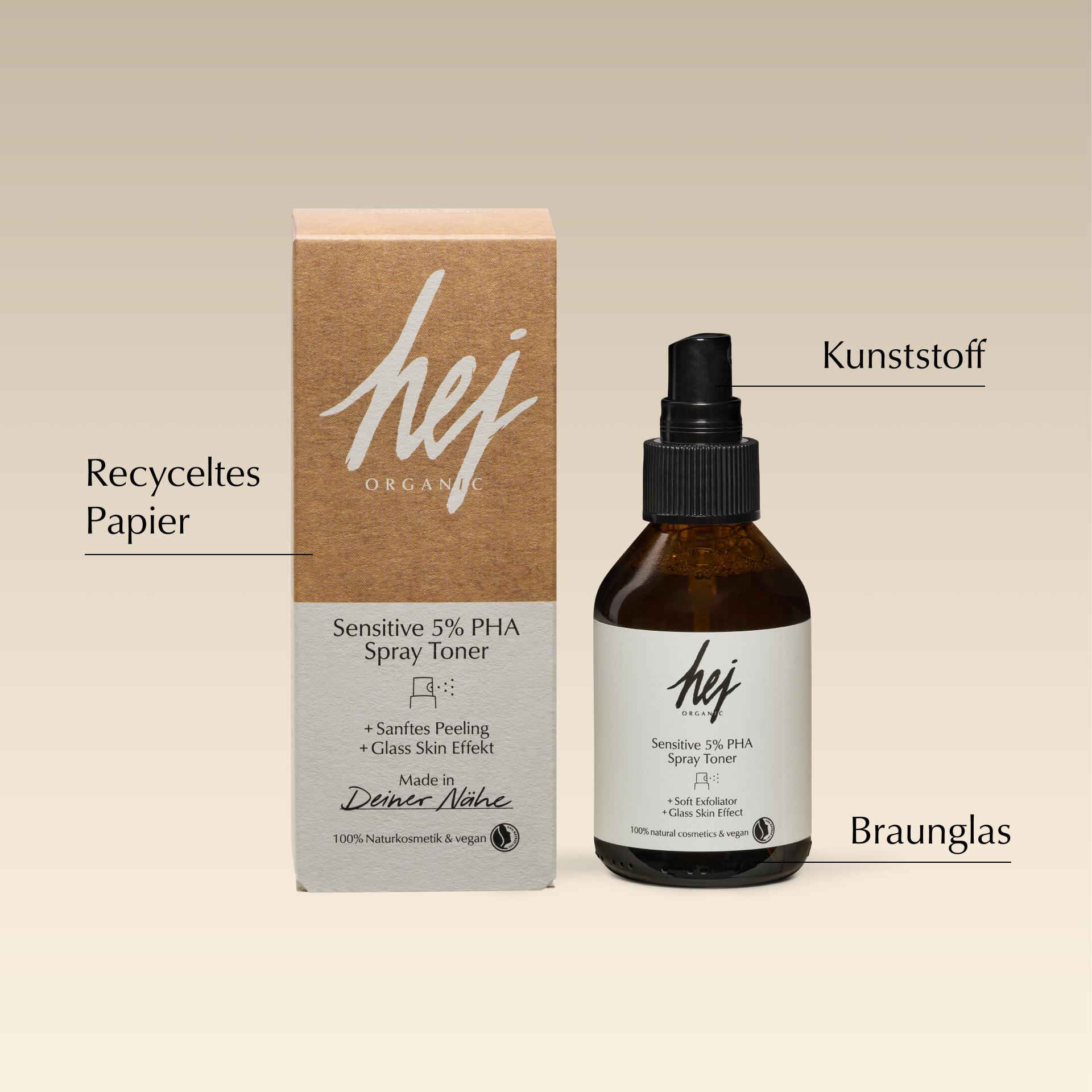 Produktbild HEJ ORGANIC Sensitive PHA Face Toner 5 von 7