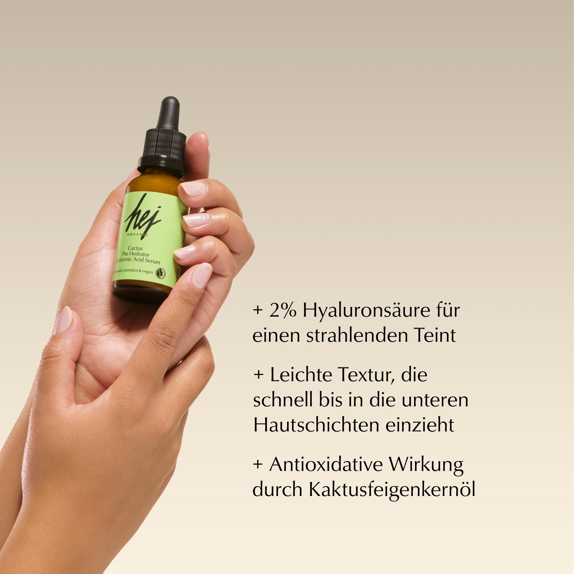 Produktbild HEJ ORGANIC The Hydrator Hyaluronic Acid Serum 7 von 7