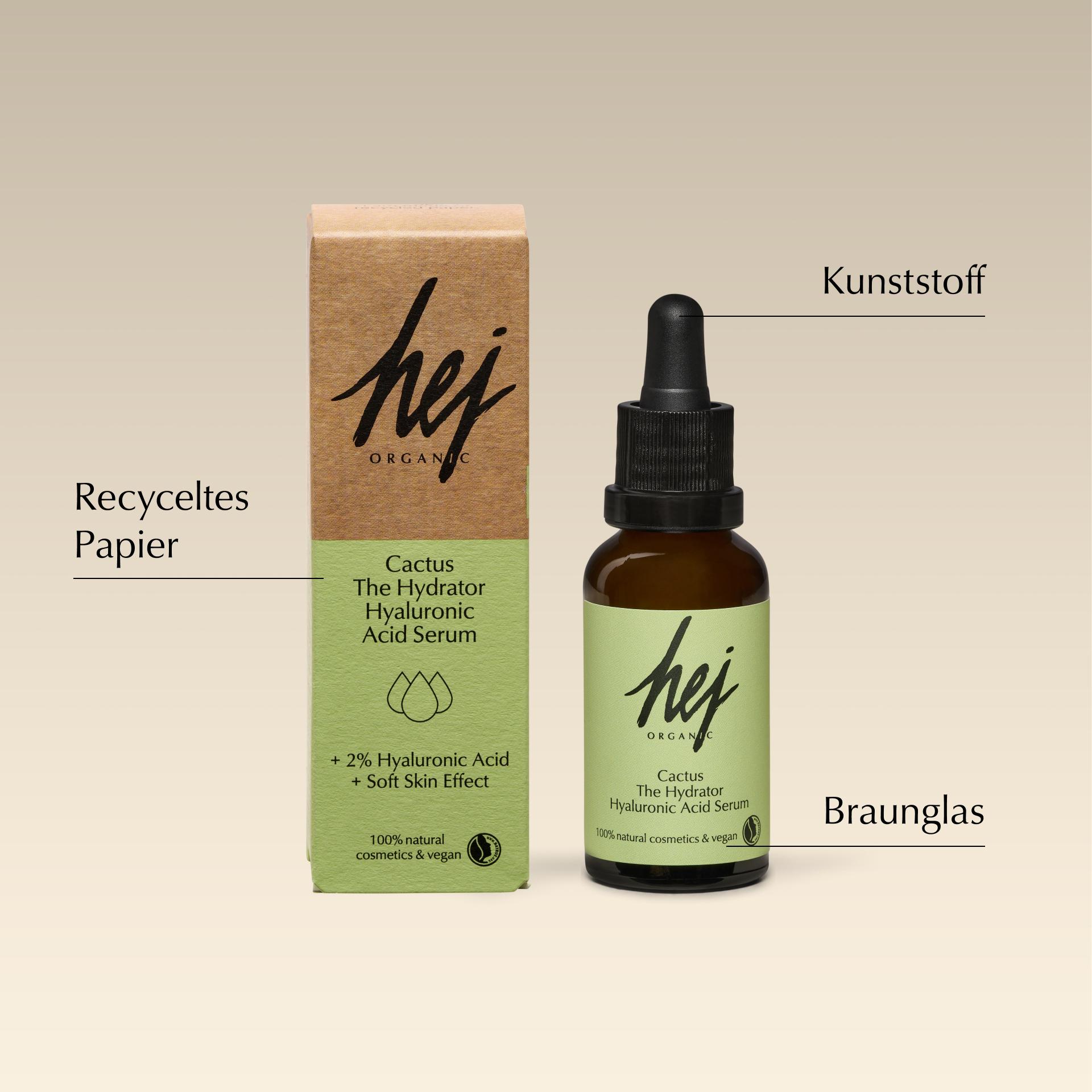 Produktbild HEJ ORGANIC The Hydrator Hyaluronic Acid Serum 3 von 7