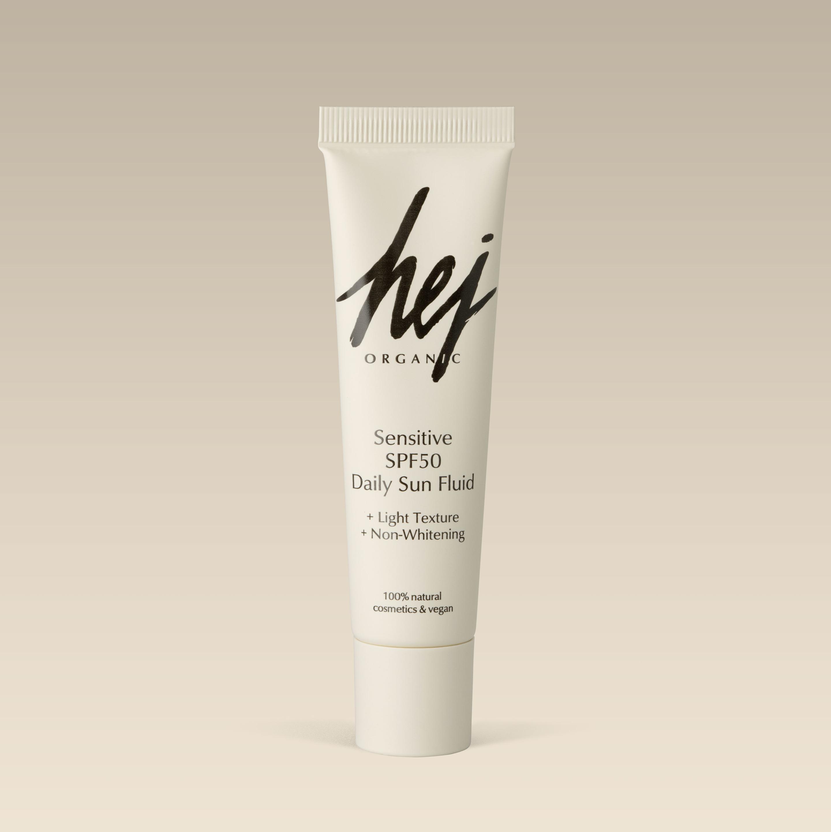 Produktbild HEJ ORGANIC Sensitive Daily Sun Fluid LSF 50 2 von 8