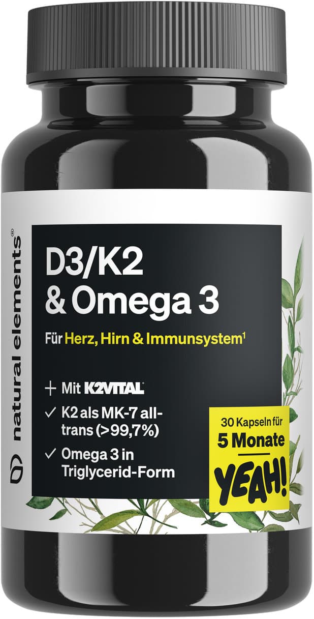 natural elements® D3/K2 & Omega 3