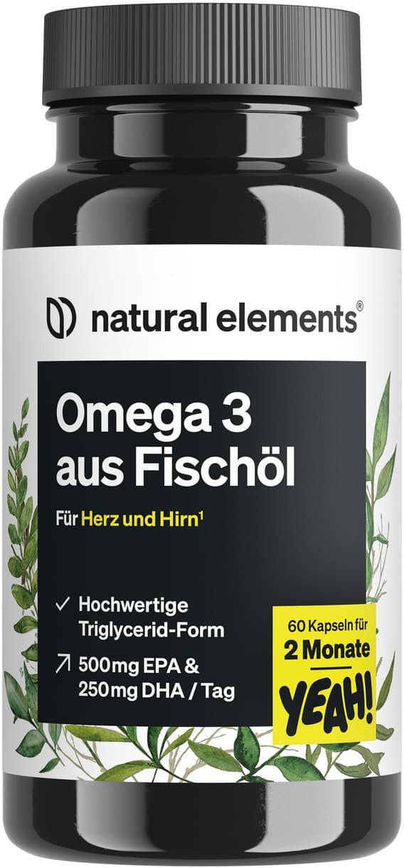 natural elements® Omega 3 aus Fischöl
