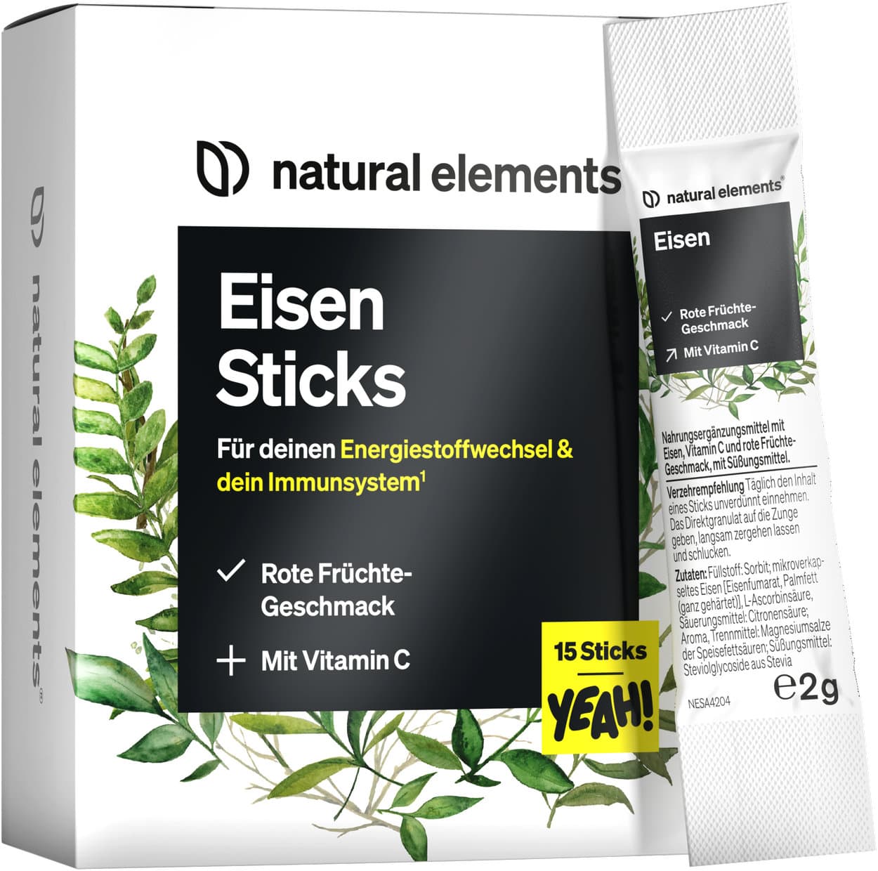 natural elements® Eisen Sticks
