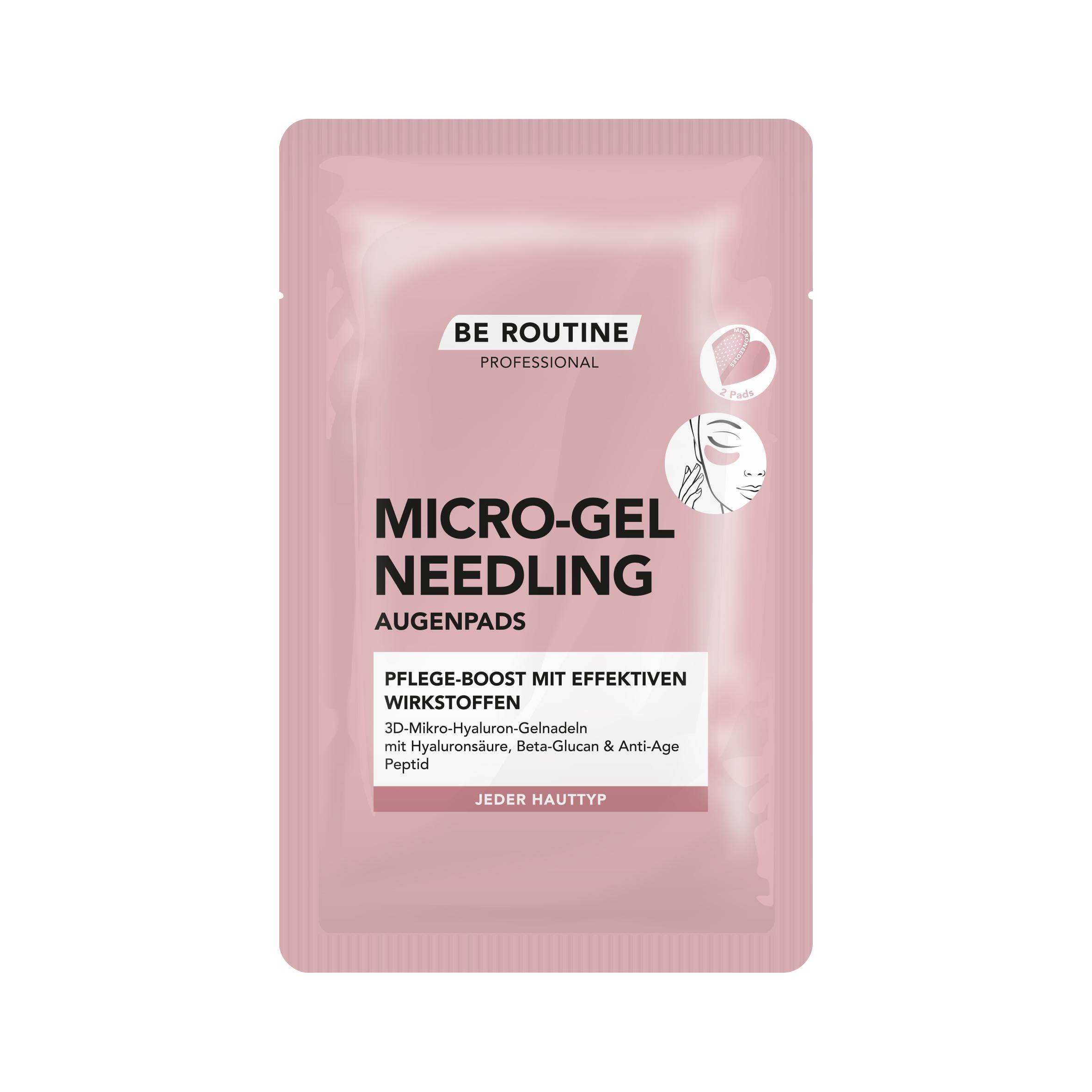 be routine Micro-Gel Needling Augenpads