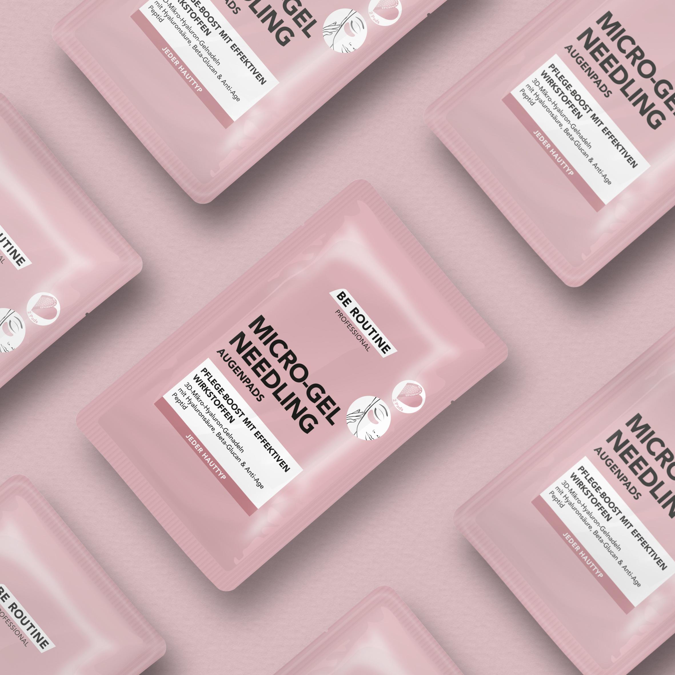 Produktbild be routine Micro-Gel Needling Augenpads 4 von 4