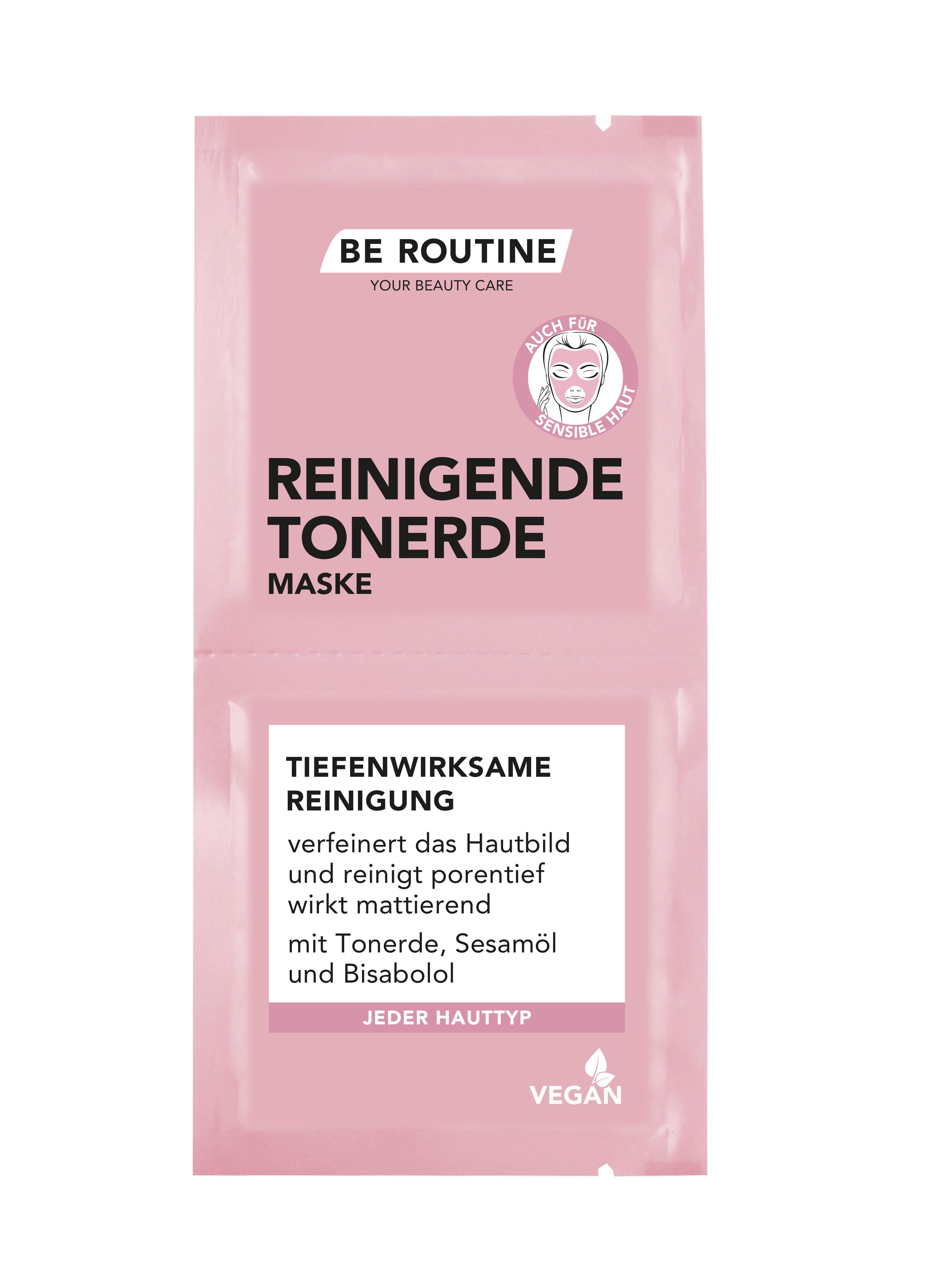be routine Reinigende Tonerde Maske