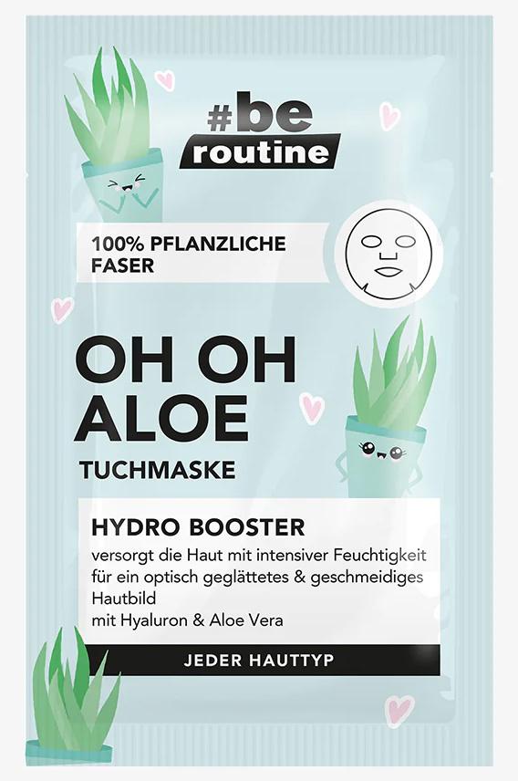 be routine Tuchmaske Oh Oh Aloe Hydro Booster