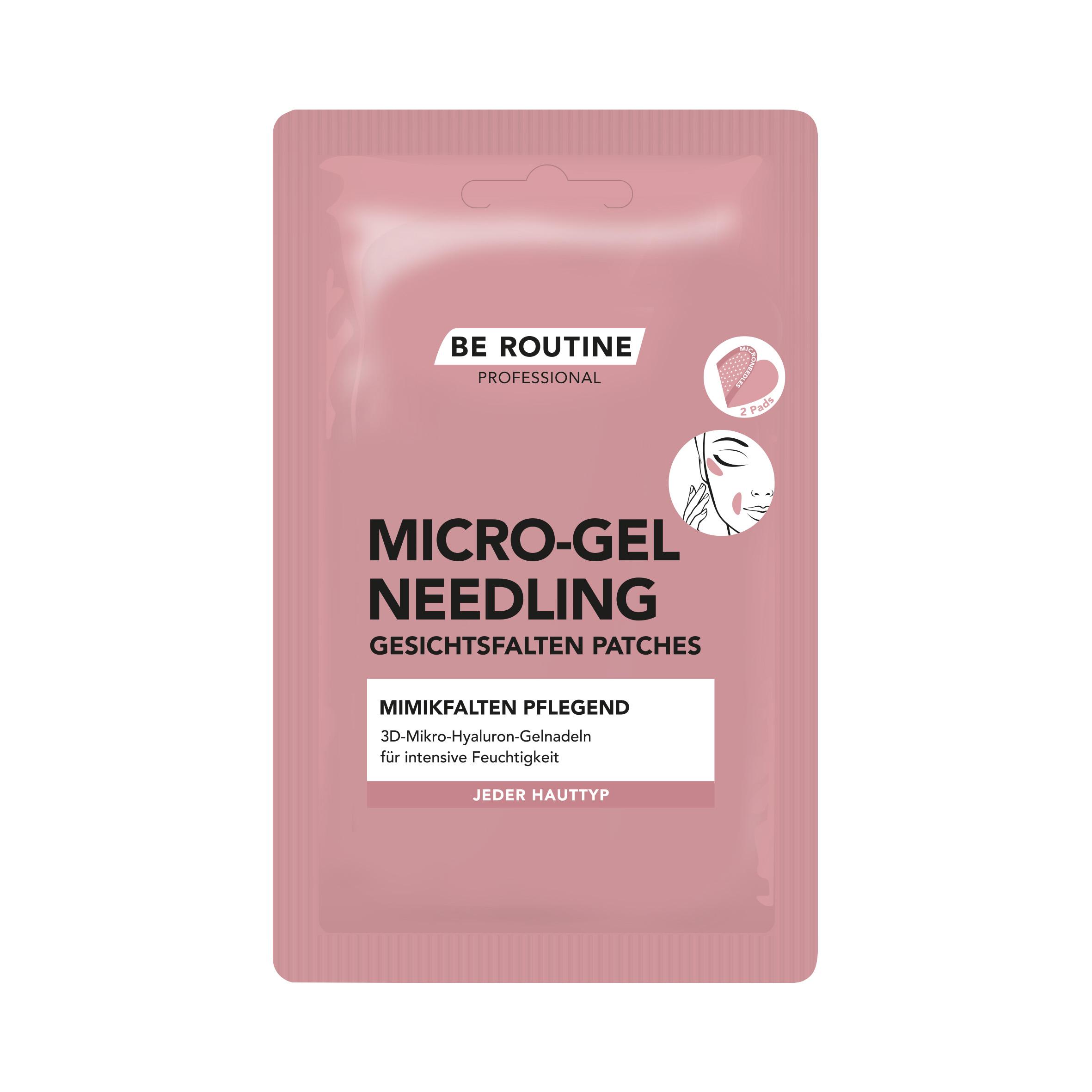 be routine Micro-Gel Needling Gesichtsfalten Patches