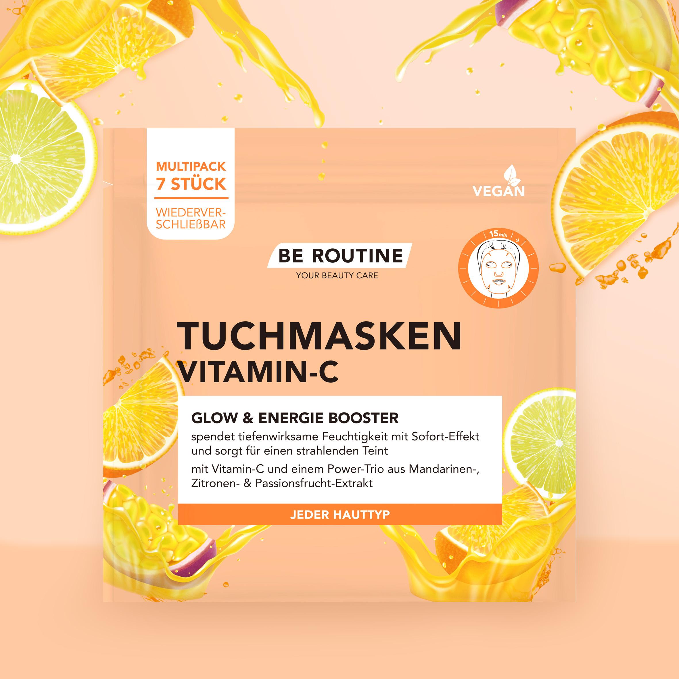 Produktbild be routine Tuchmaske Vitamin-C 3 von 3