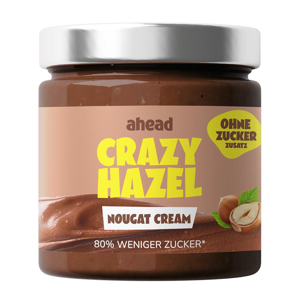 AHEAD Crazy Hazel Nougat Cream mit weniger Zucker