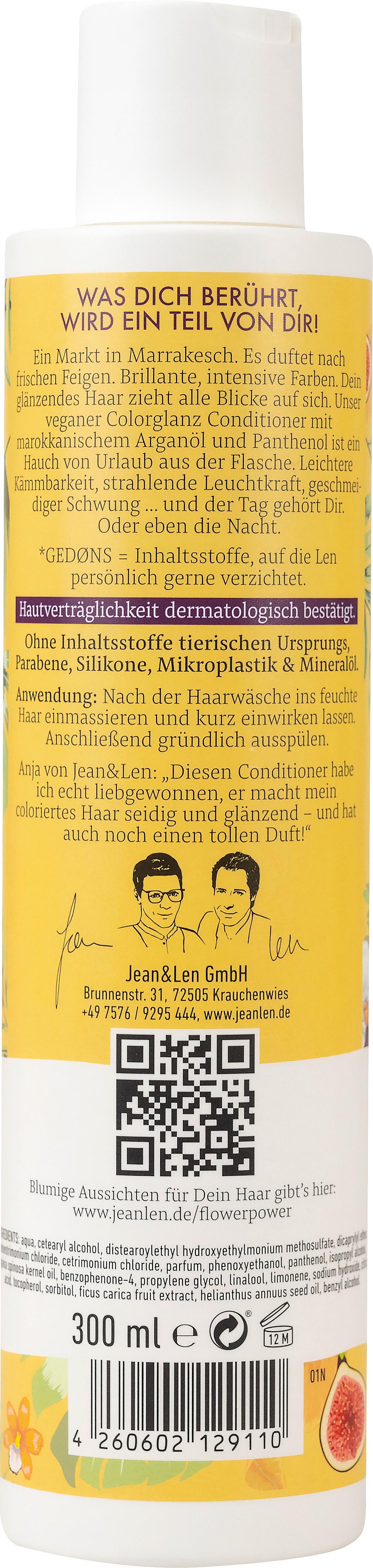 Produktbild Jean&Len Glanz&Colorschutz Conditioner Arganöl/Feige 2 von 2