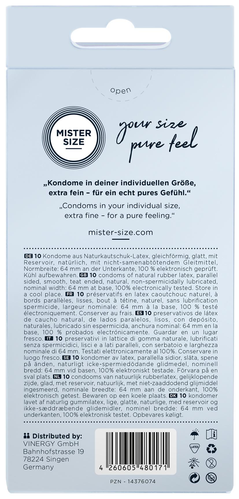 Produktbild MISTER SIZE Kondome 2XL (64mm) 2 von 9