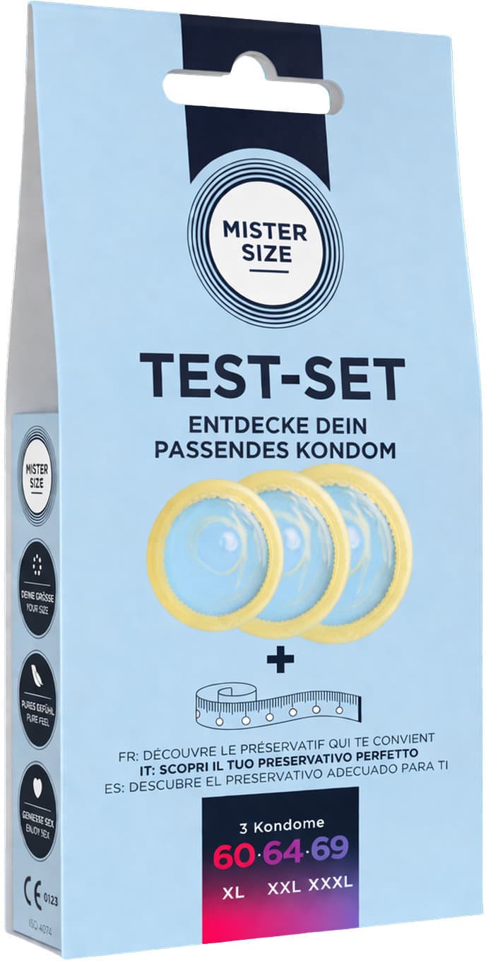 MISTER SIZE Kondome Size Test-Set