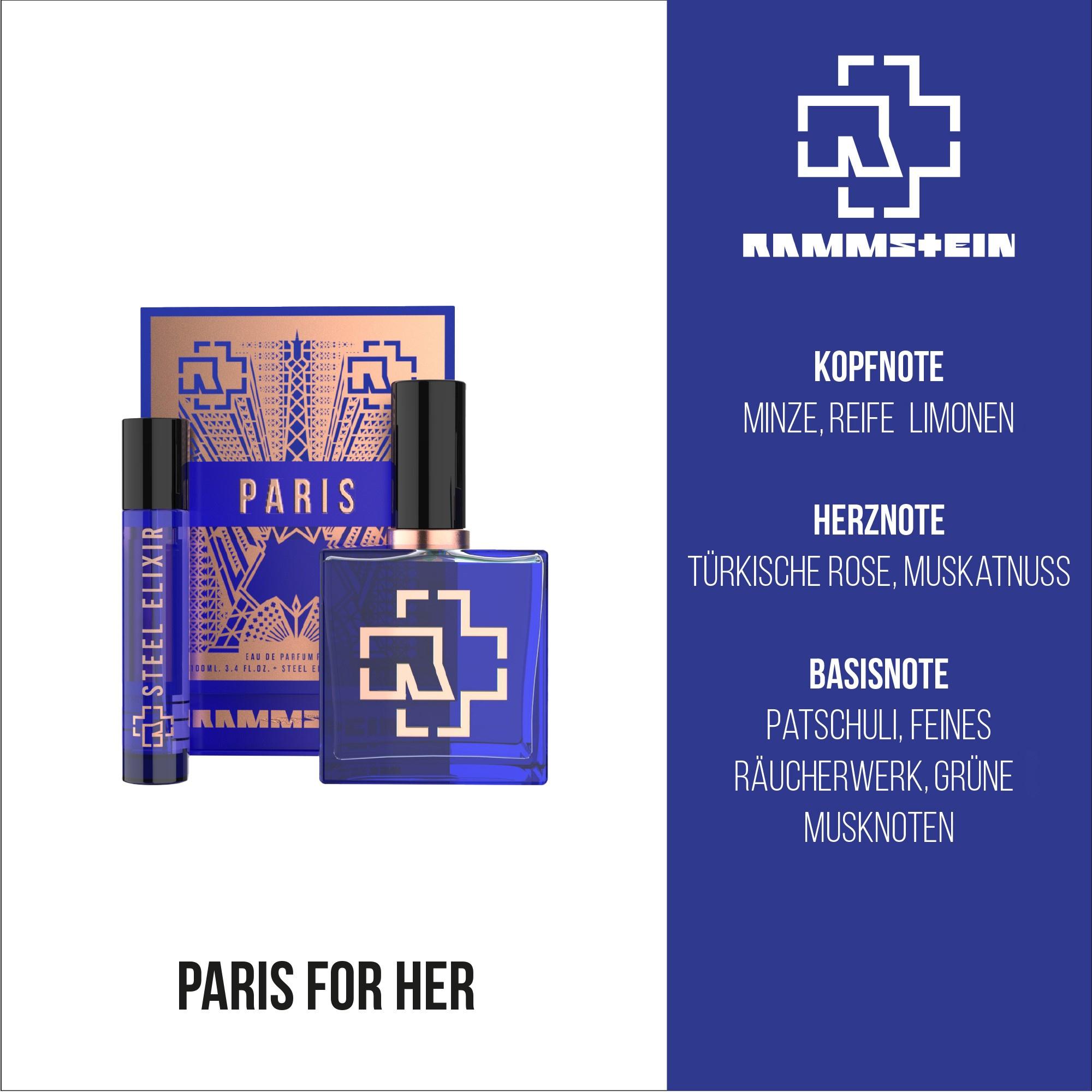 Produktbild Rammstein Paris for Her Eau de Parfum und Elixir 2 von 5