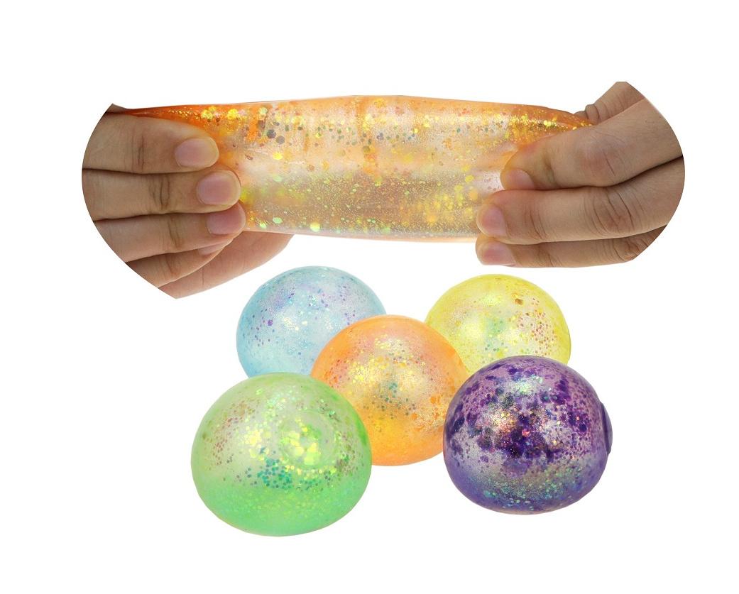 Produktbild Fun Trading - Stretchy Glitzer Ball, sortiert, 1 Stück 3 von 4