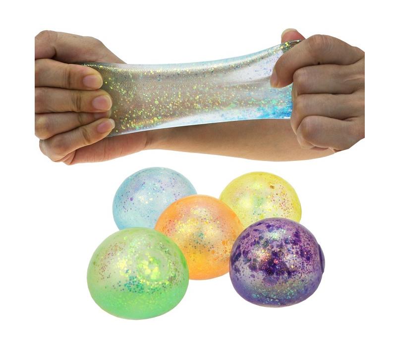 Produktbild Fun Trading - Stretchy Glitzer Ball, sortiert, 1 Stück 2 von 4