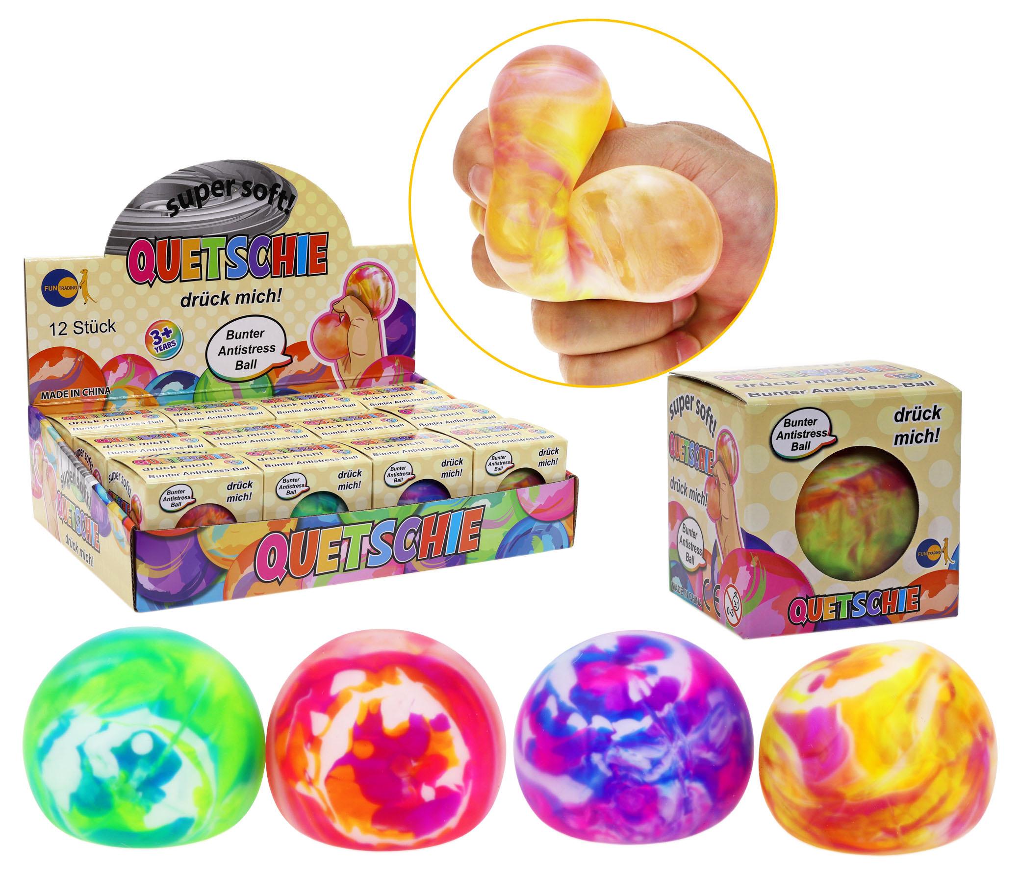 Fun Trading - Quetschie Ball, sortiert, 1 Stück