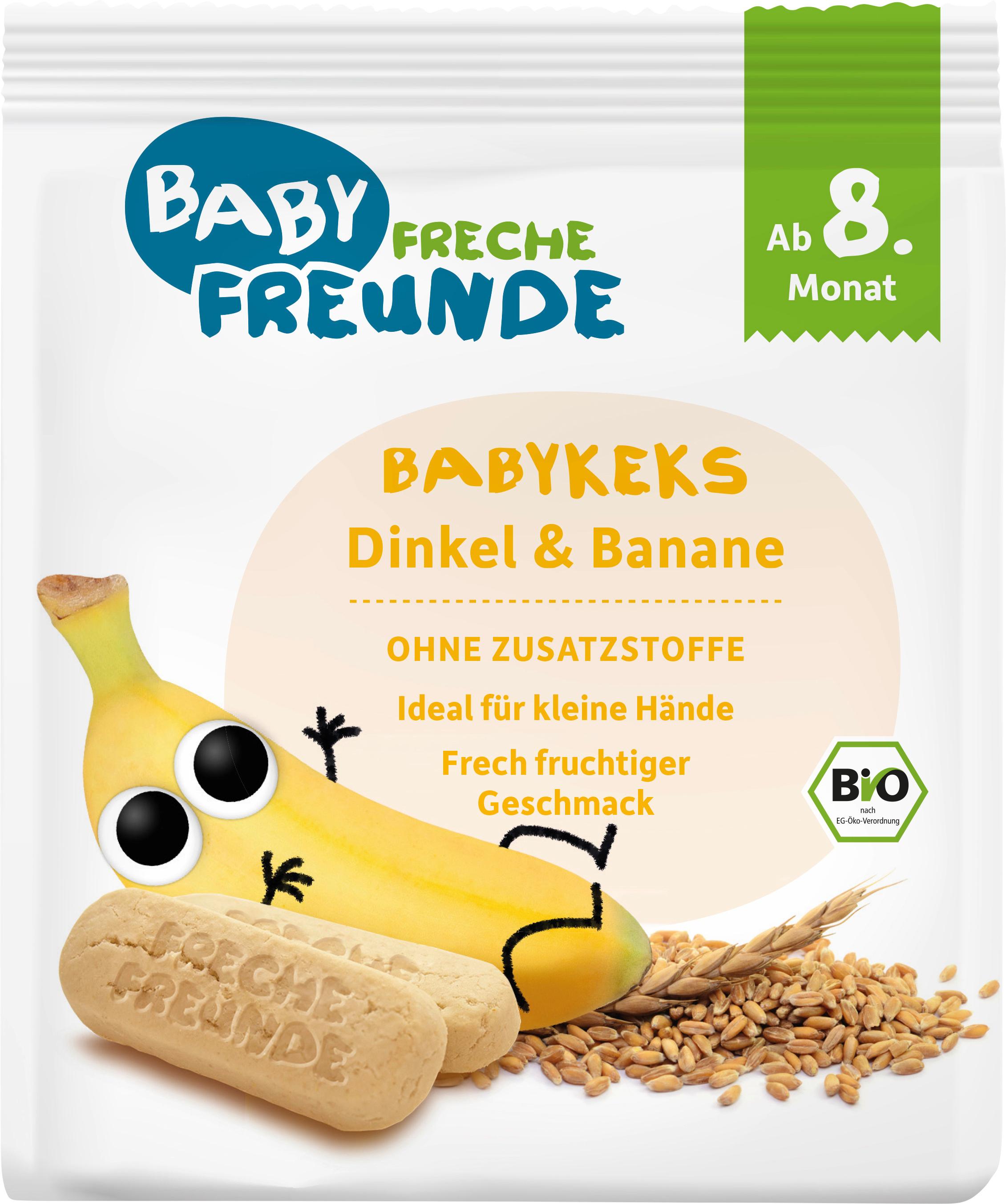 Freche Freunde Bio Babykekse Dinkel&Banane