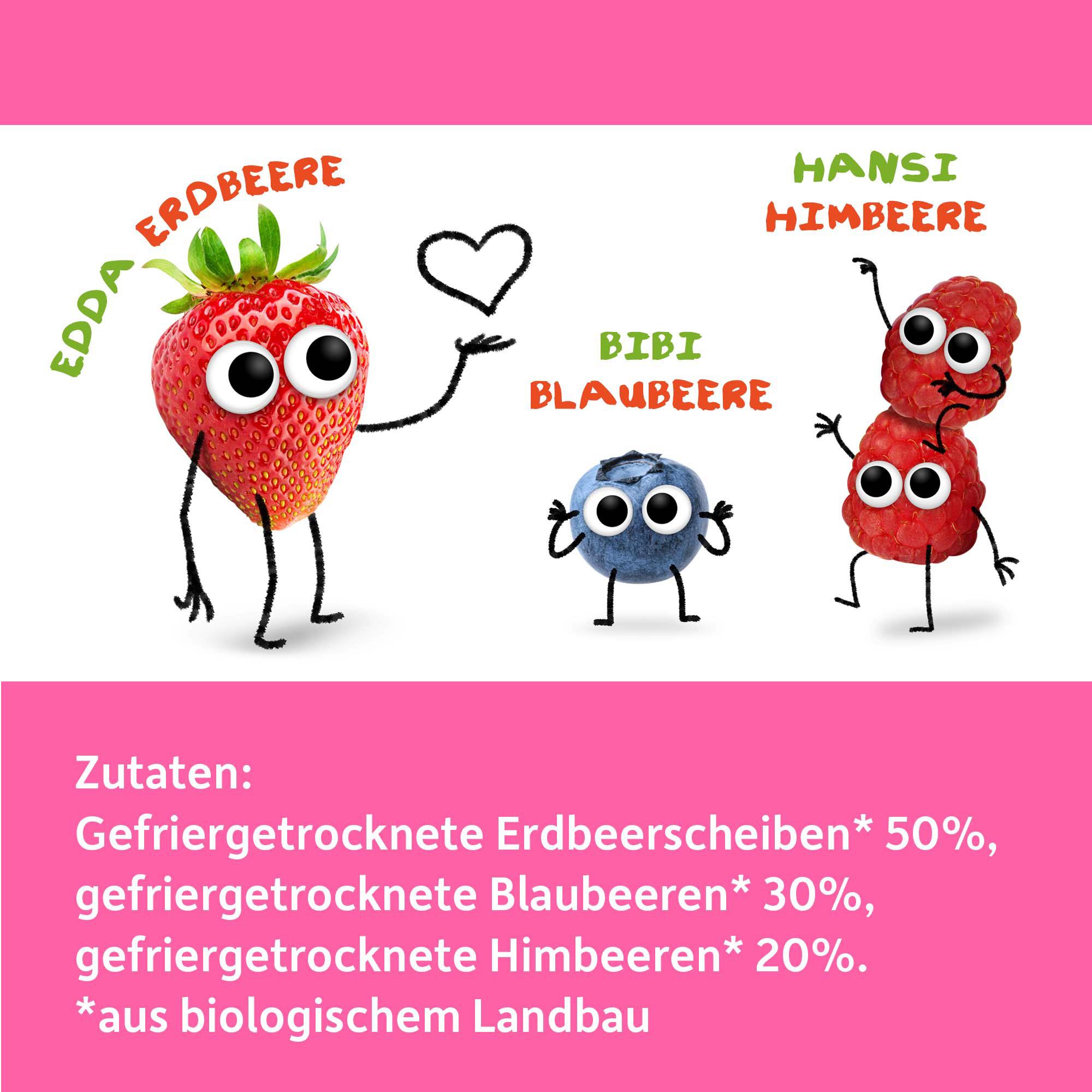 Produktbild Freche Freunde Bio Roter Beerenmix Fruchtchips 7 von 10