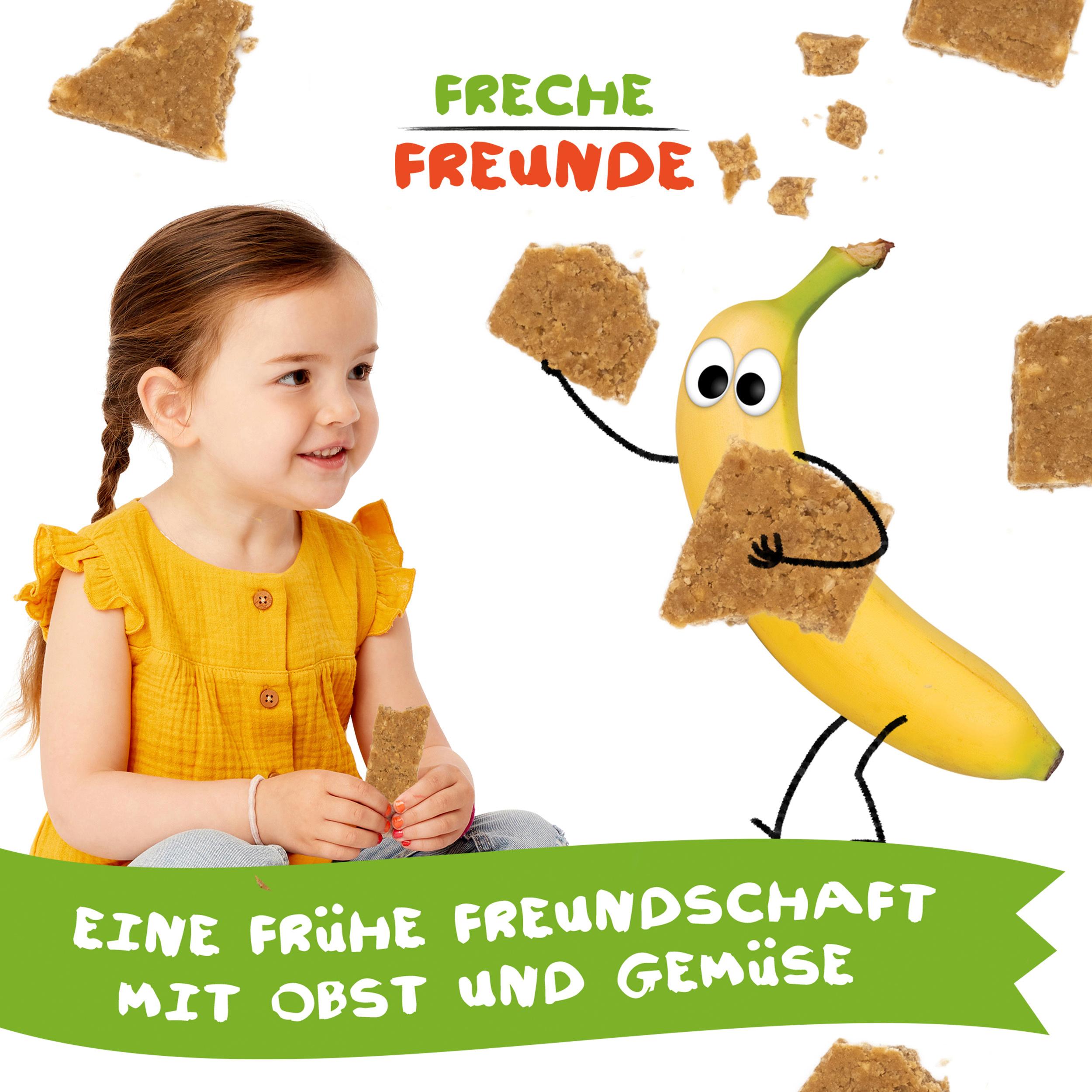 Produktbild Freche Freunde Bio Feiner Haferriegel Apfel&Banane mit Keksstückchen 12 von 12