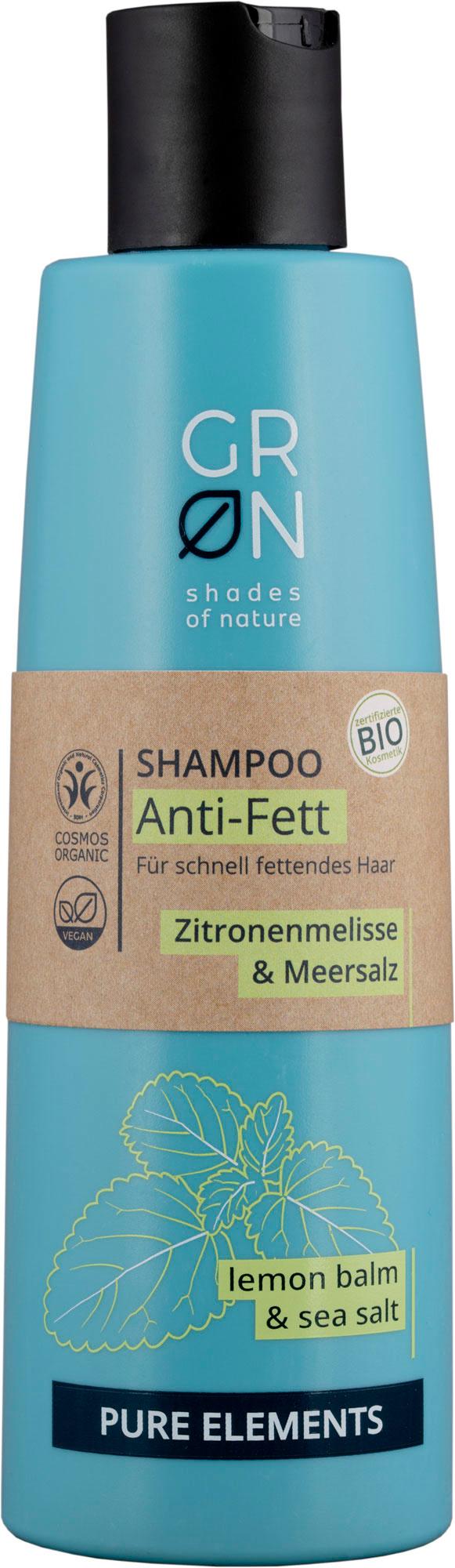 GRN [GRÜN] Shampoo Anti-Fett Zitronenmelisse&Meersalz