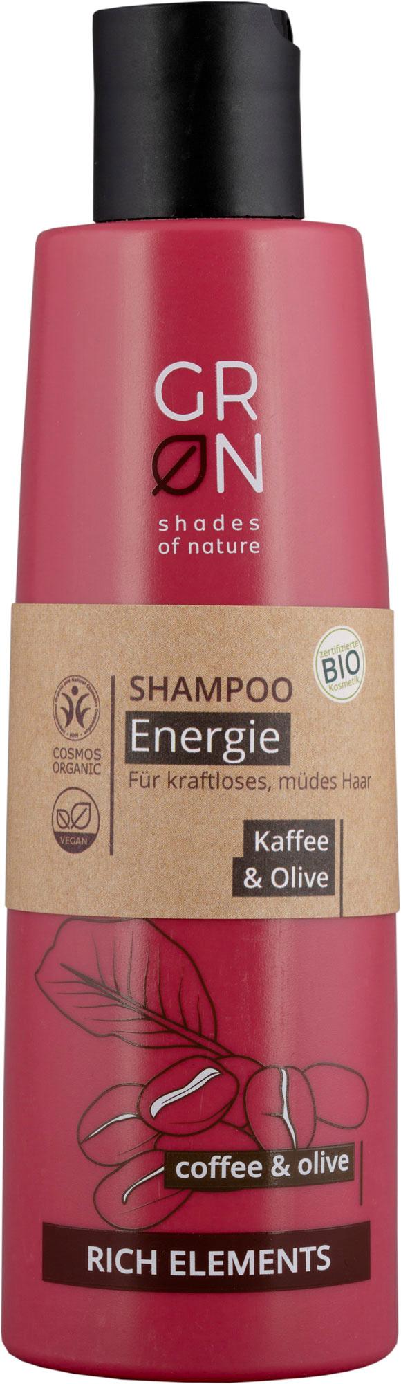 GRN [GRÜN] Shampoo Energie Kaffee&Olive