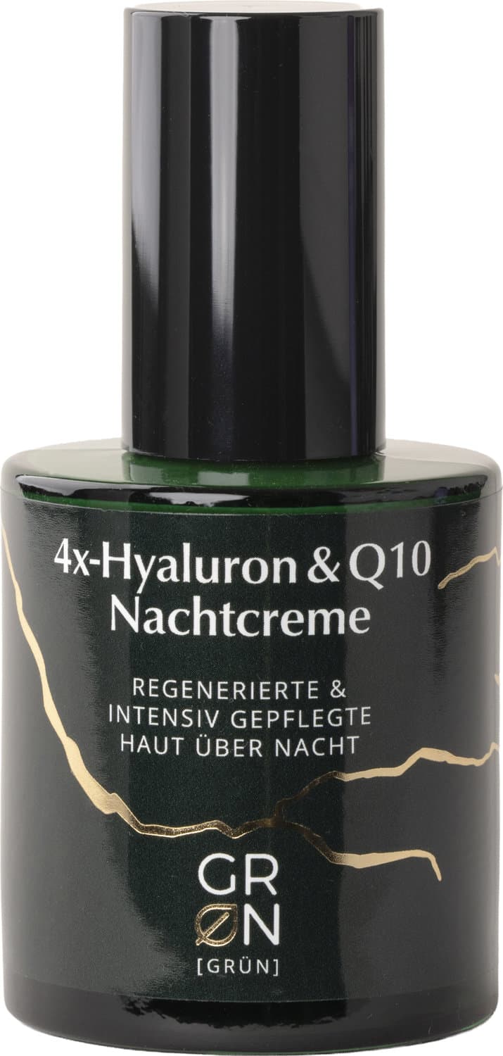 GRN [GRÜN] 4x-Hyaluron & Q10 Nachtcreme