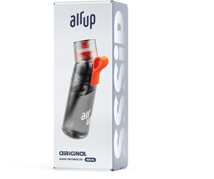 Produktbild air up® Trinkflasche Airiginal Charcoal Grey 0,6l 2 von 2