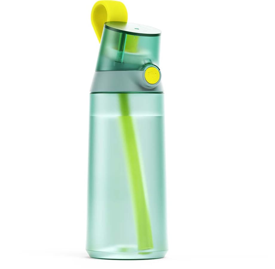 Air Upp® Mini Sipper – Bouteille Isotherme 600 Ml Bleue – Avec 3 Dosettes Offertes – Idéale Pour Les Boissons Froides
