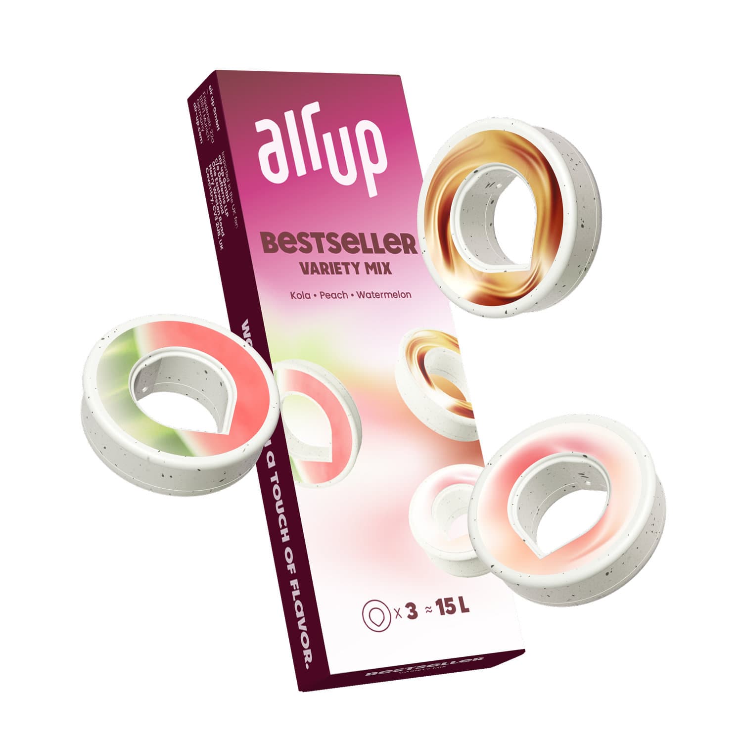 air up® Aroma-Pod Bestseller Variety Mix 3er Pack
